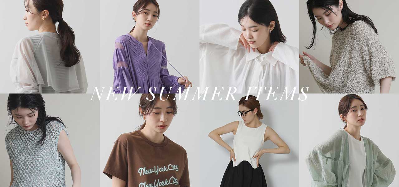 NEW SUMMER ITEMS