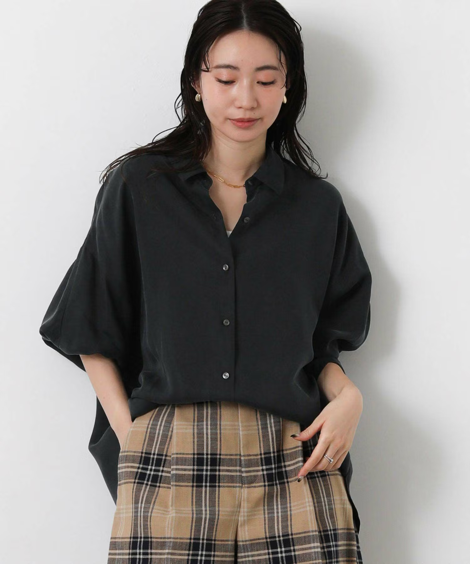 LUSTEEK キュプラシャツ