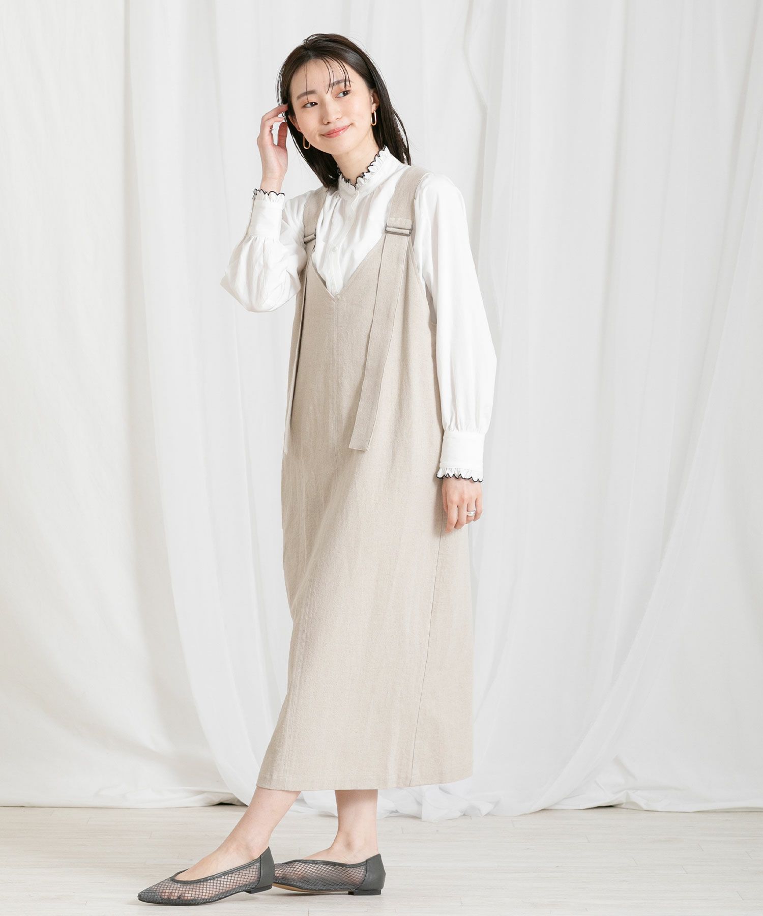 Gready Brilliant【2025年4月ファミリーセール対象商品】麻綿V