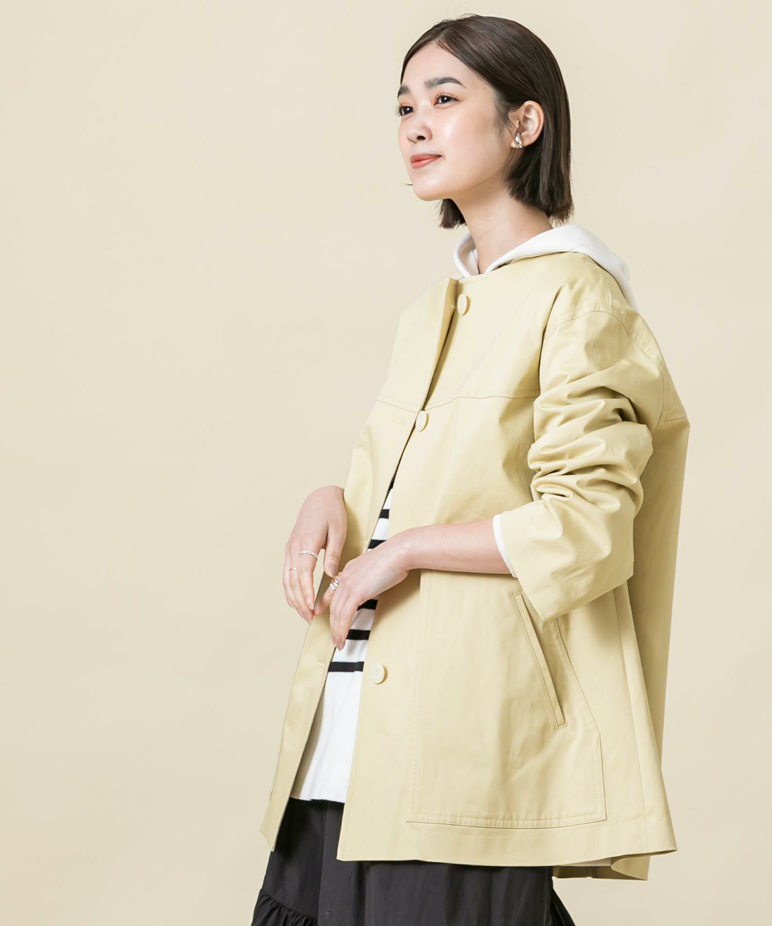 Gready Brilliant【会員価格セール対象商品】綿クルーAラインミディ