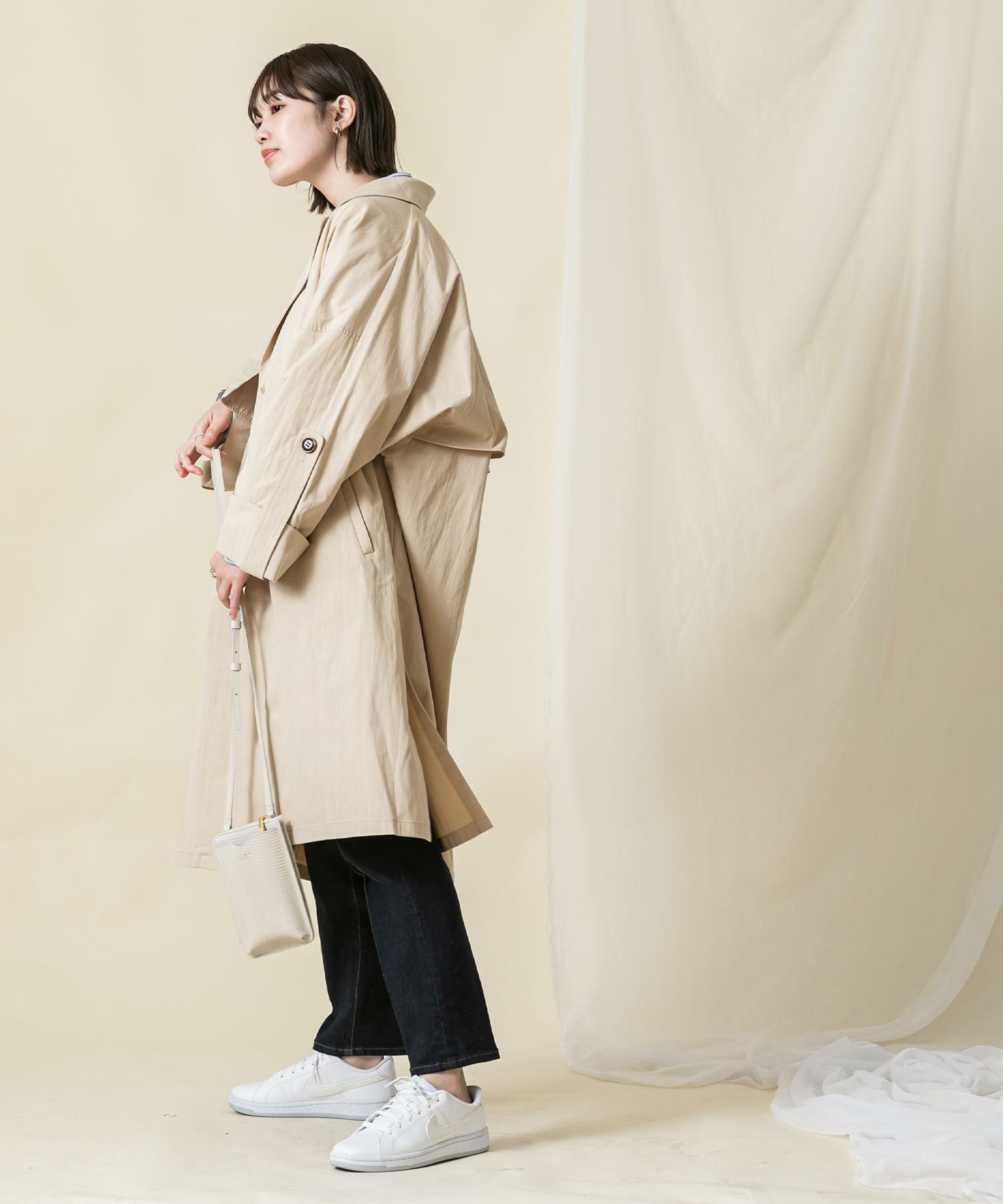 Gready Brilliant【Special price】CNワイドトレンチコート