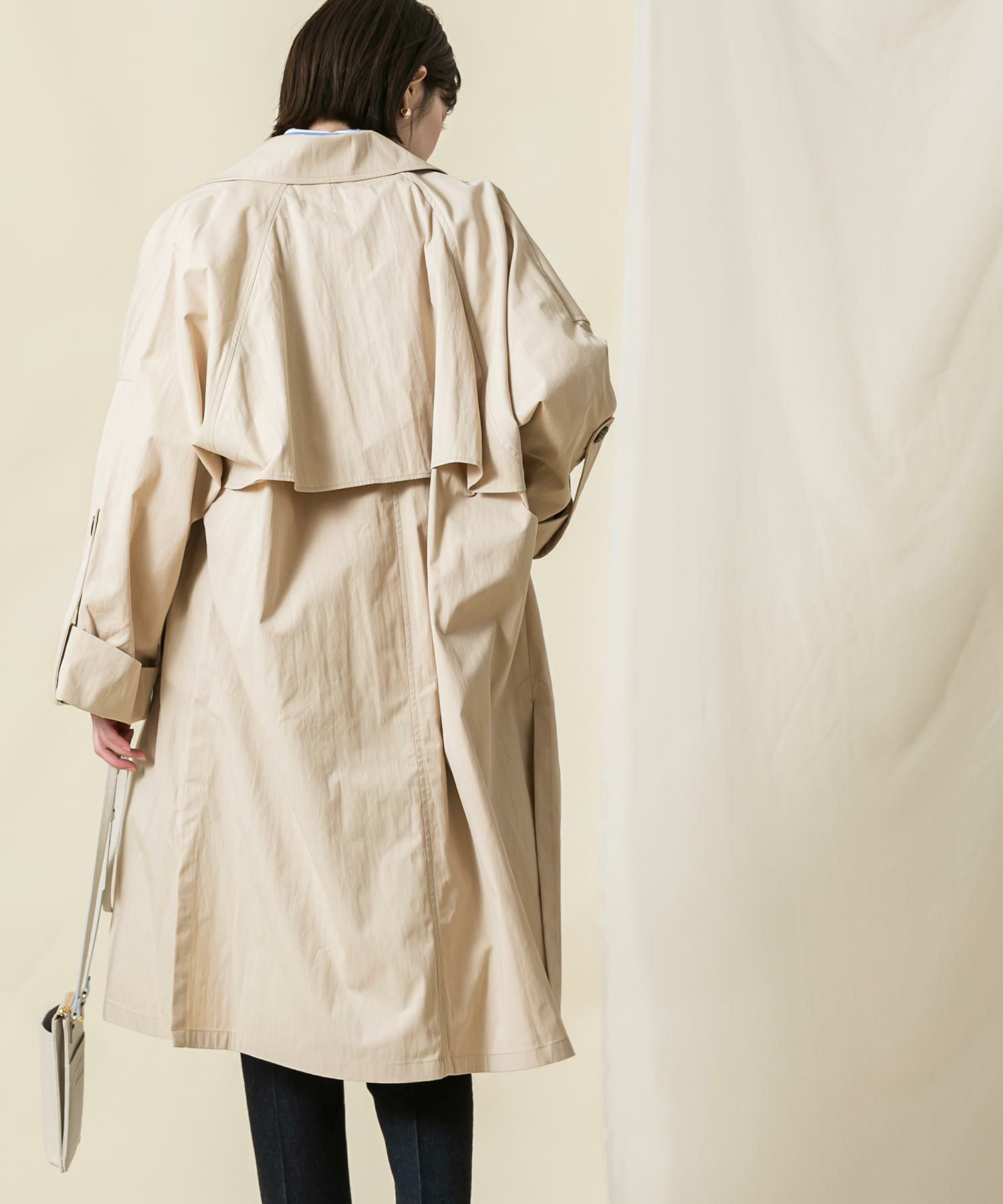 Gready Brilliants.CNワイドトレンチコート | SEKIMIKI Online