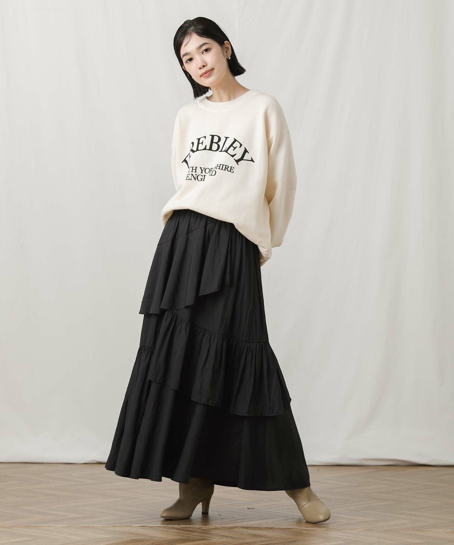 Gready Brilliantアシメティアードマキシスカート | SEKIMIKI Online 