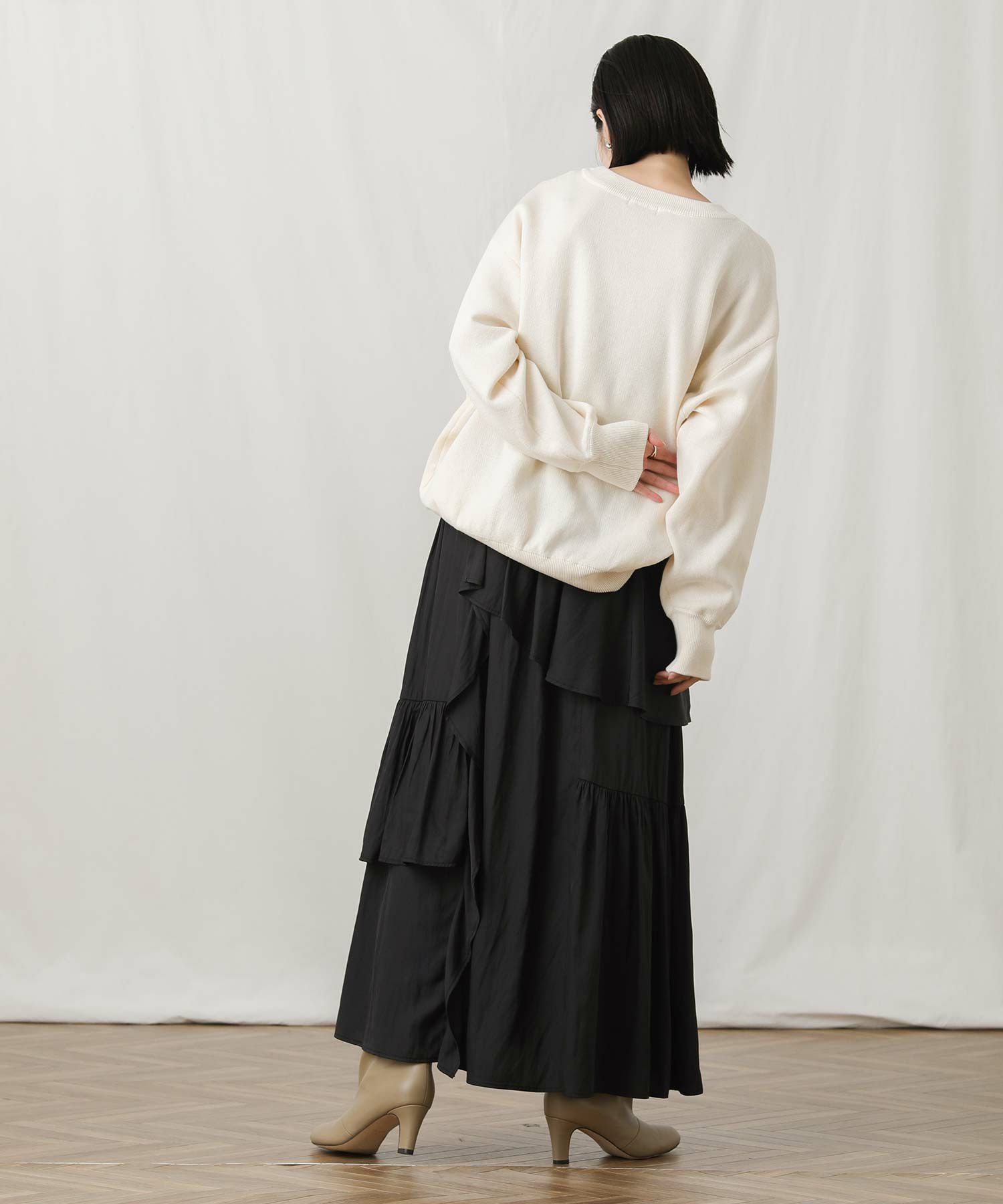 Gready Brilliantアシメティアードマキシスカート | SEKIMIKI Online 