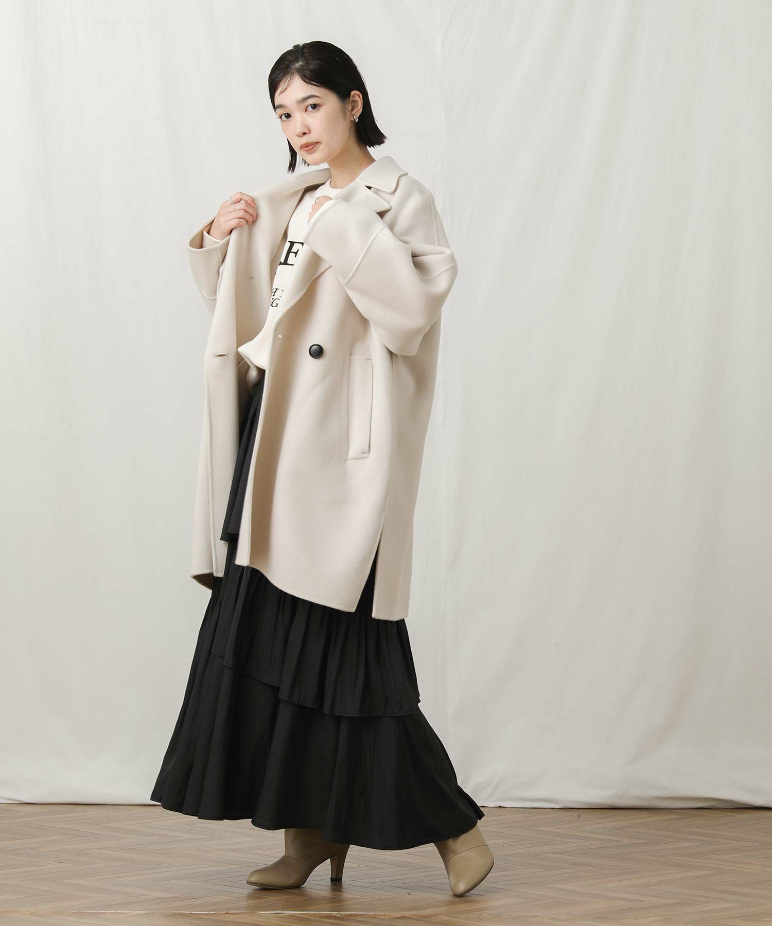 Gready Brilliantアシメティアードマキシスカート | SEKIMIKI Online 