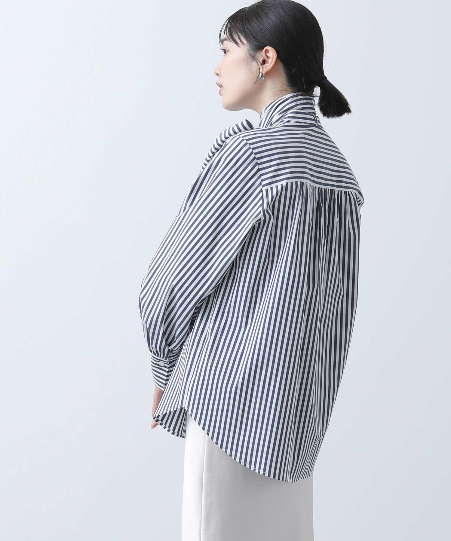 Gready Brilliant ＣＰスタンドリボンタイブラウス Gready Brilliant【Special price】CPスタンドリボンタイ