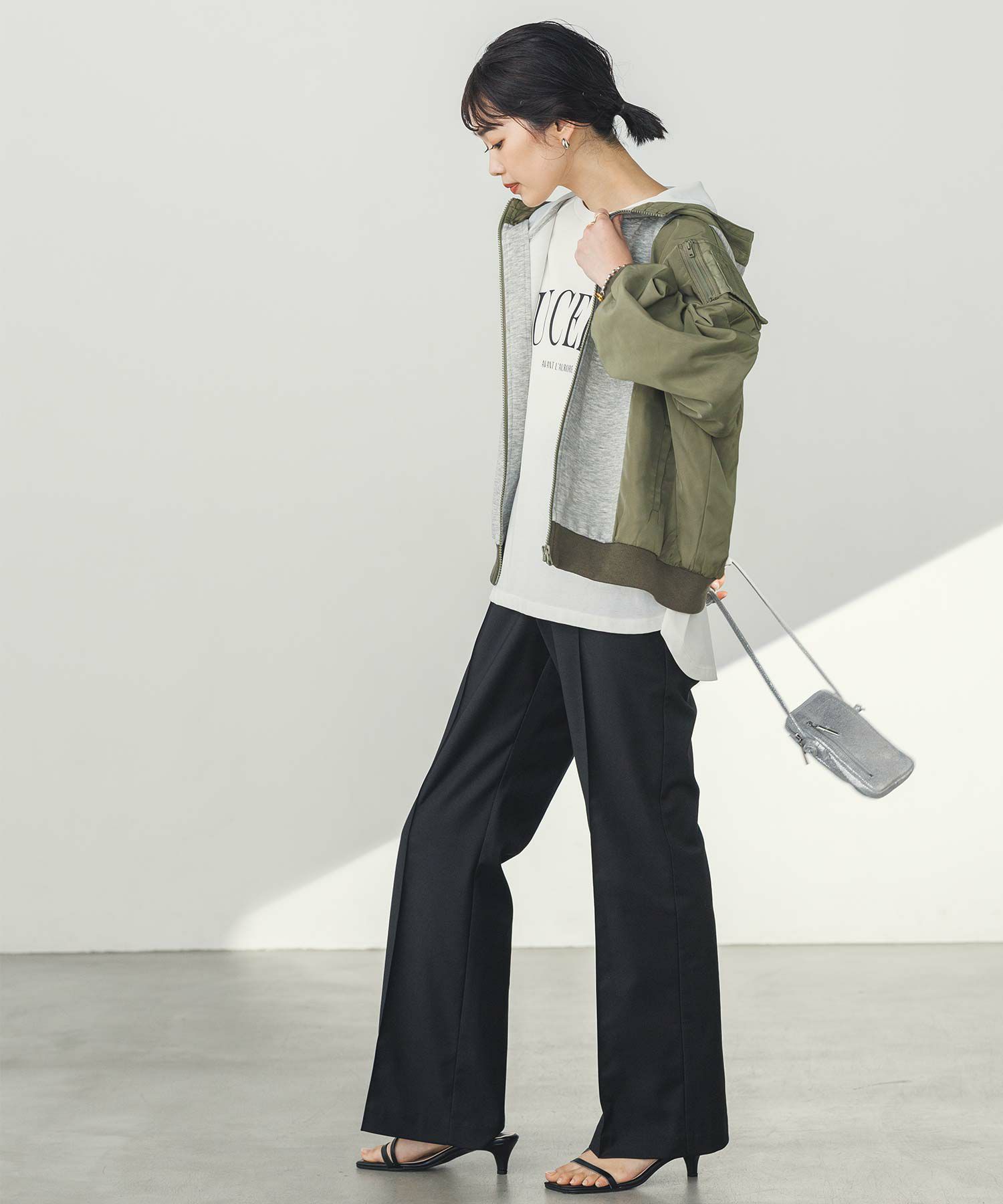 Gready Brilliants.TRセミフレアパンツ | SEKIMIKI Online