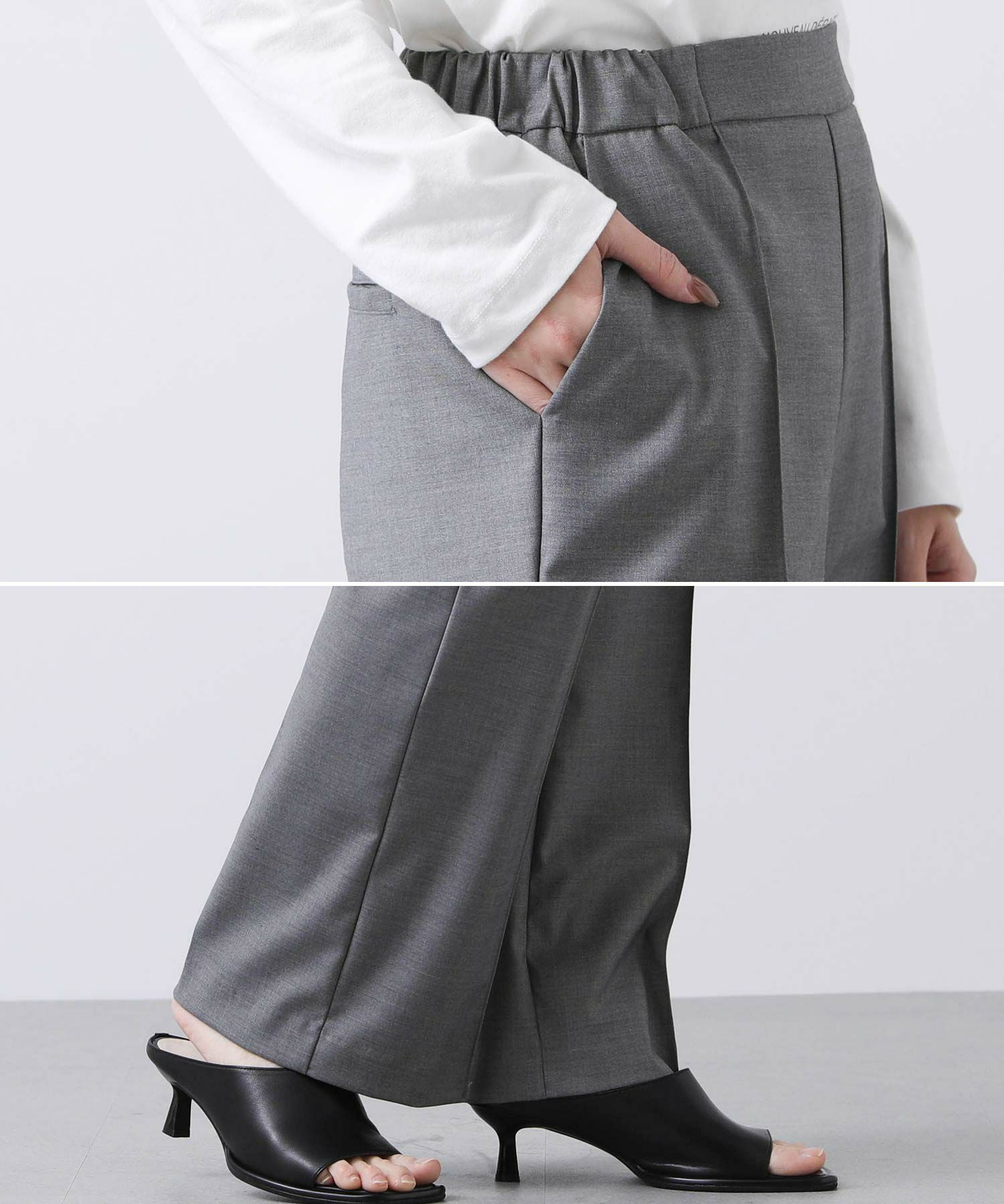 Gready Brilliants.TRセミフレアパンツ | SEKIMIKI Online