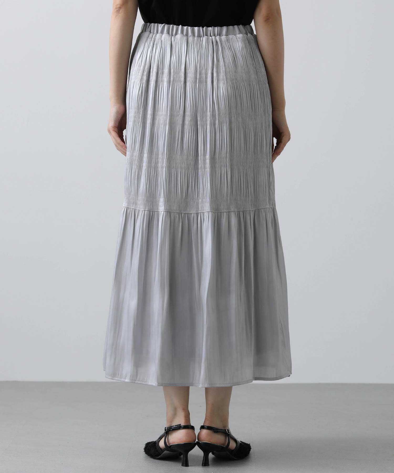 Gready Brilliants.割繊マジョリカティアードスカート | SEKIMIKI Online