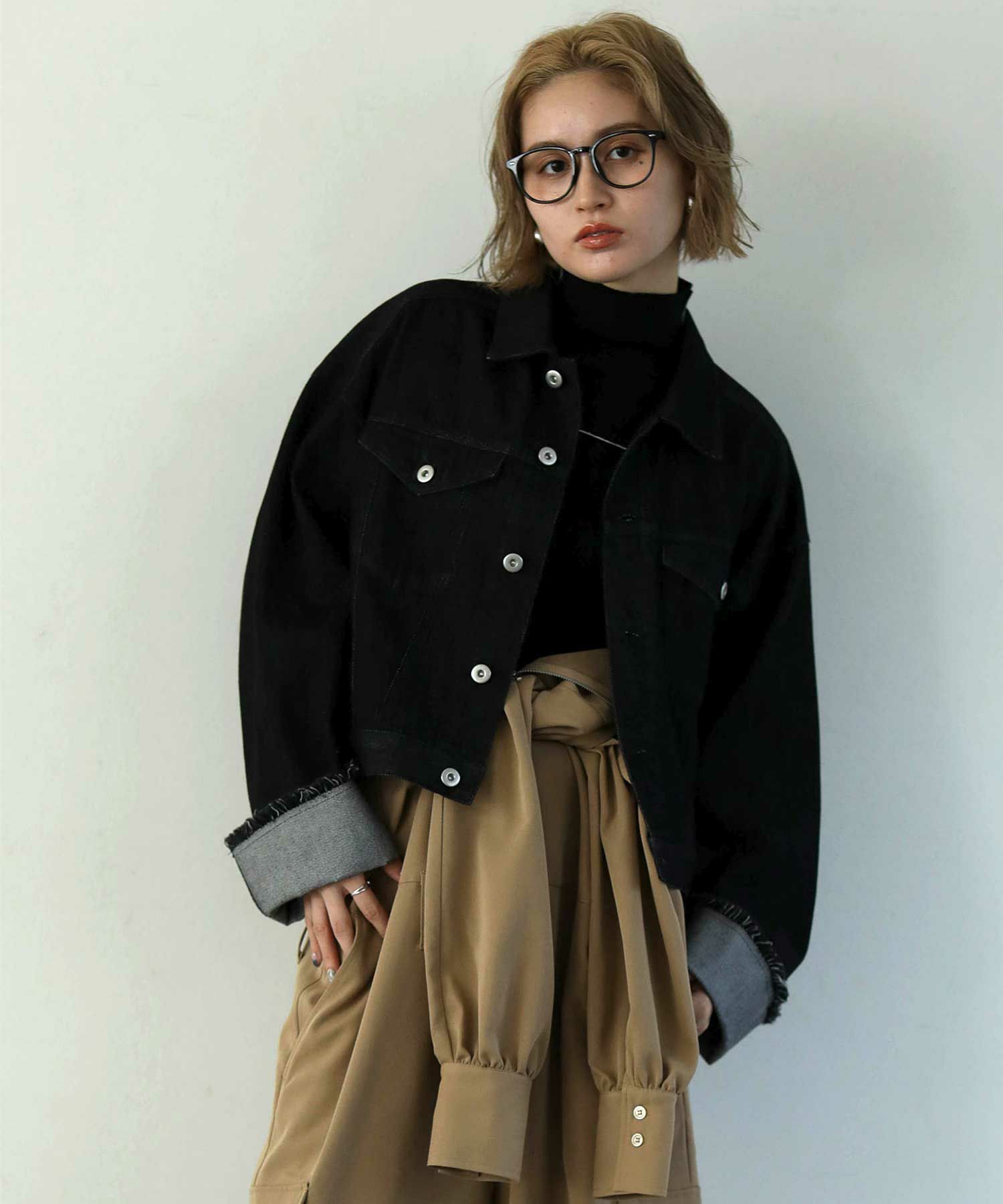 レリアン　デニムジャケットフリンジ付き デニムジャケット | Leilian (Women)/レリアン | 三越伊勢丹