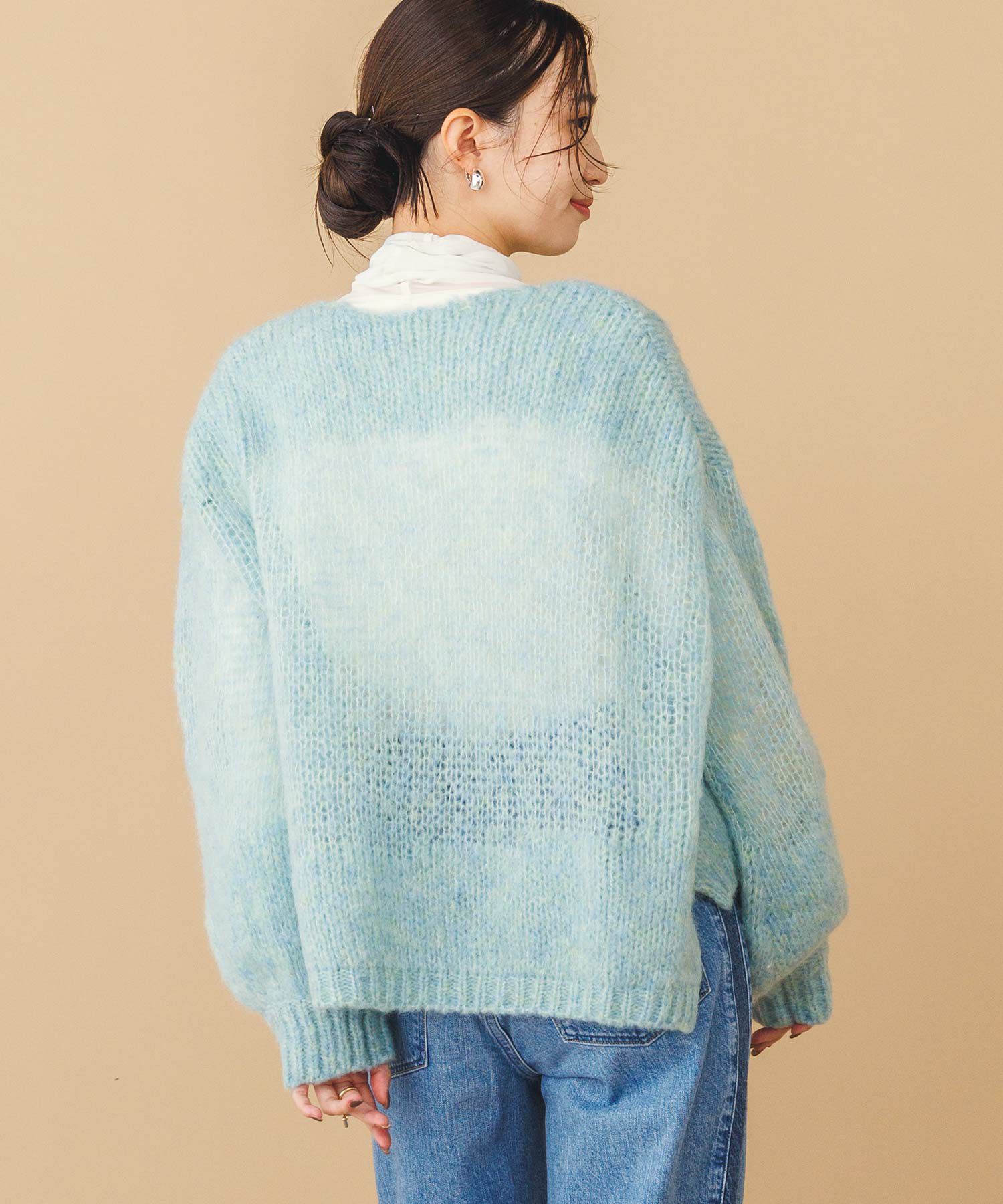 Gready Brilliant【2026年2月ファミリーセール対象】モヘア混飛ばし目