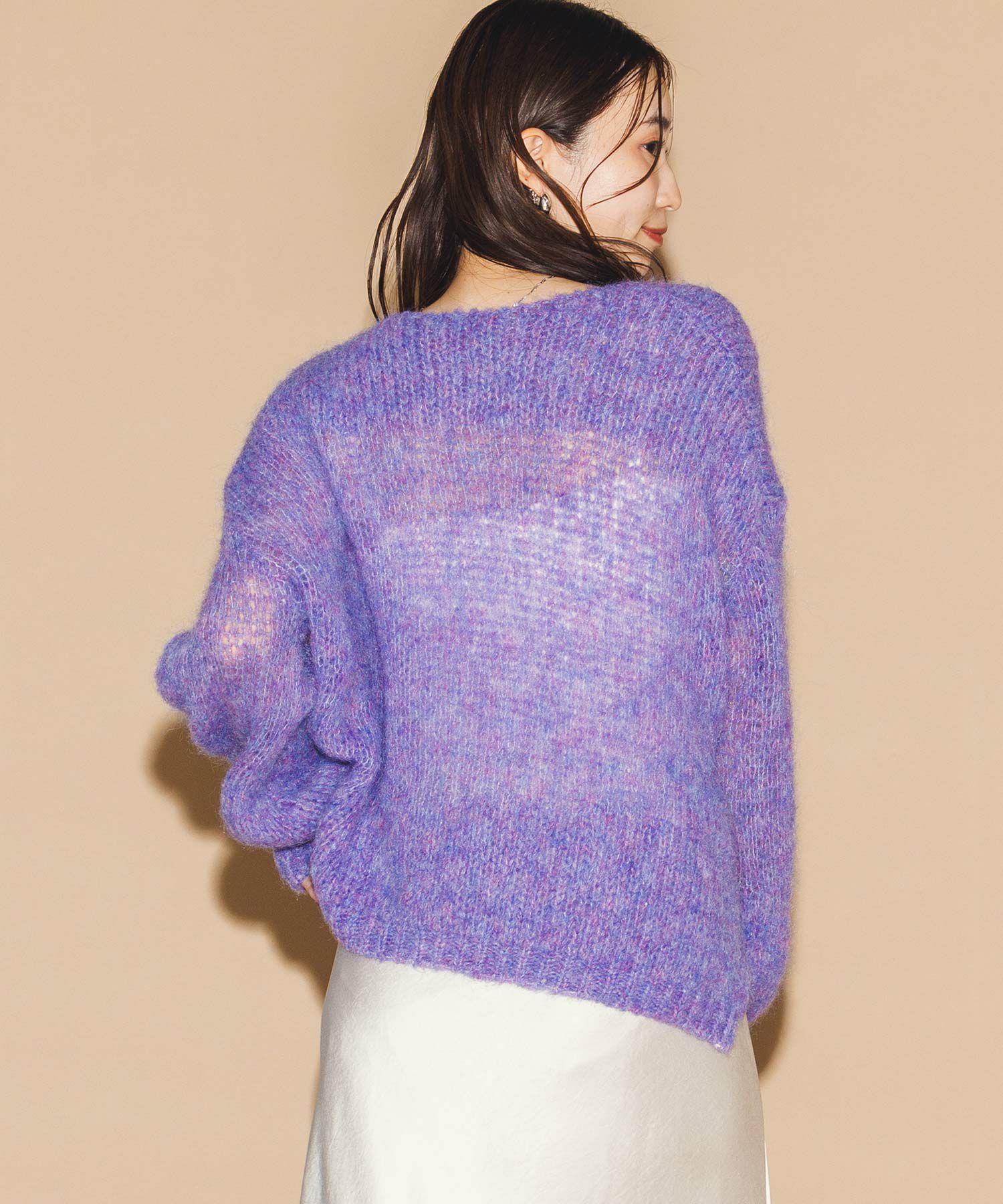 Gready Brilliant【2026年2月ファミリーセール対象】モヘア混飛ばし目