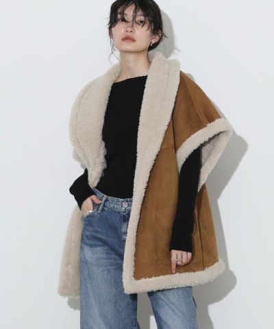 ⭐︎新品⭐︎グレディブリリアン⭐︎クロシェ⭐︎シャギーミディPコート⭐︎グレージュ⭐︎ コート | SEKIMIKI Online