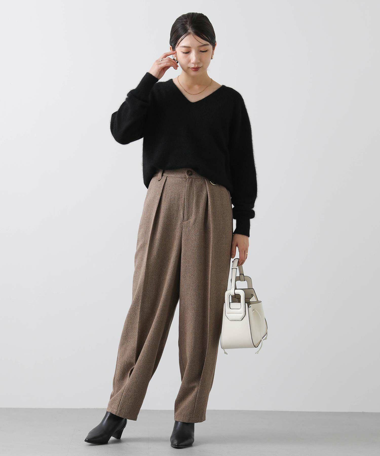 パンツ Gready Brilliant Healthy Baggy Haunt Unisex Grey Straight Fit Baggy Pants