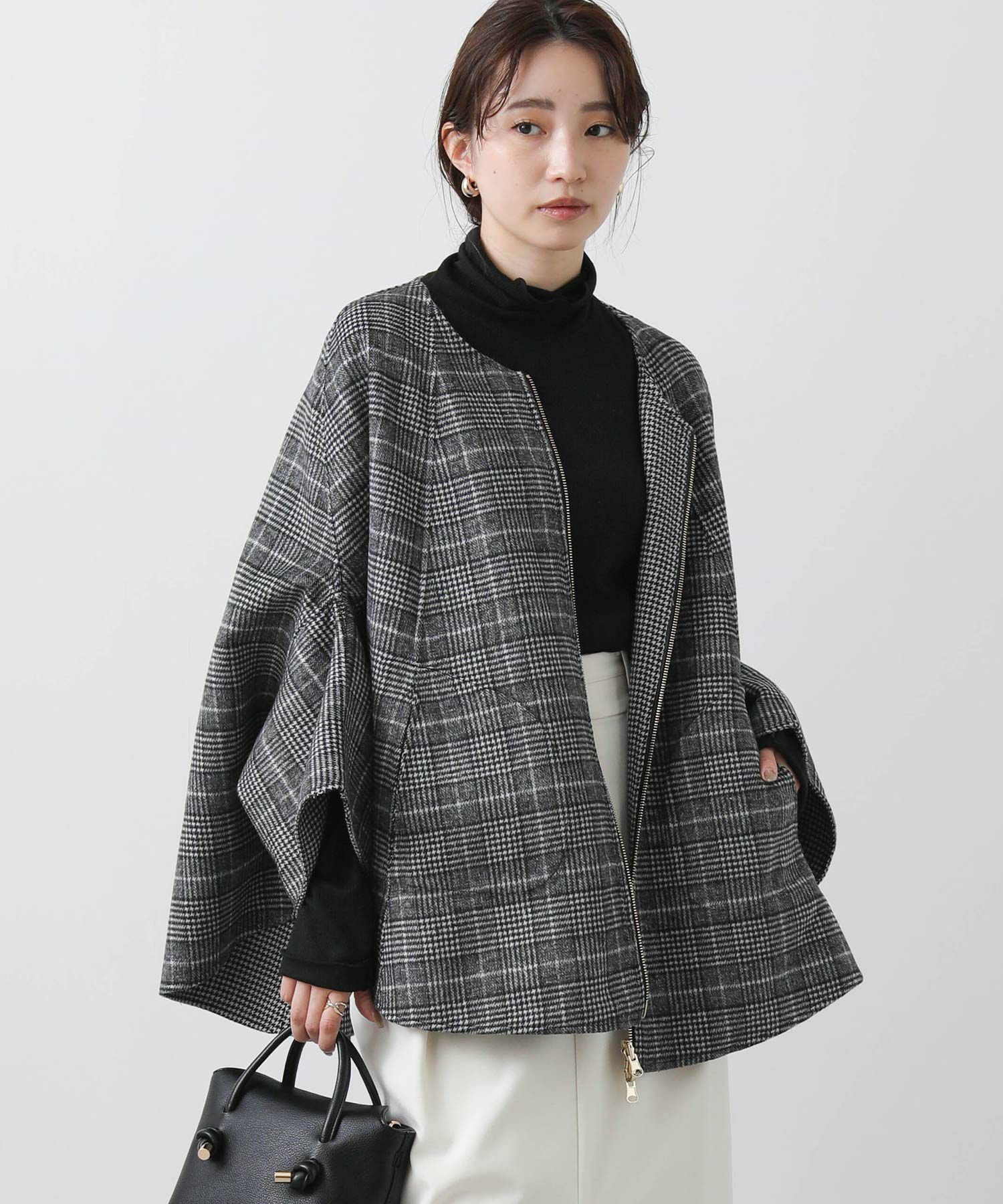 ☆掲載2月末まで【Gready Brilliant】ショート丈　コート Gready Brilliantケープショートトレンチコート | SEKIMIKI Online