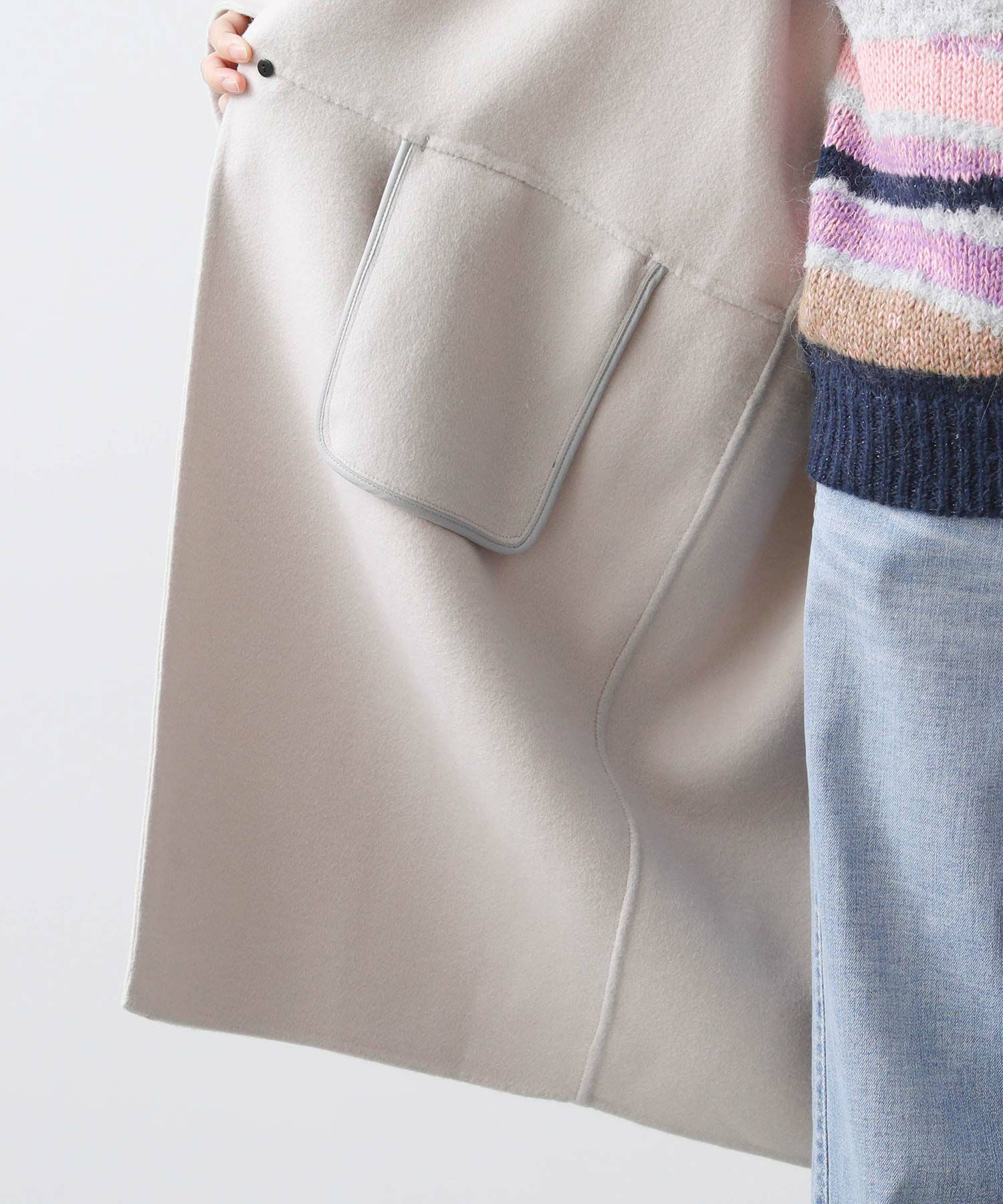 KMRii ロングコート Gready Brilliants.ダブルフェイステーラーロングコート | SEKIMIKI Online