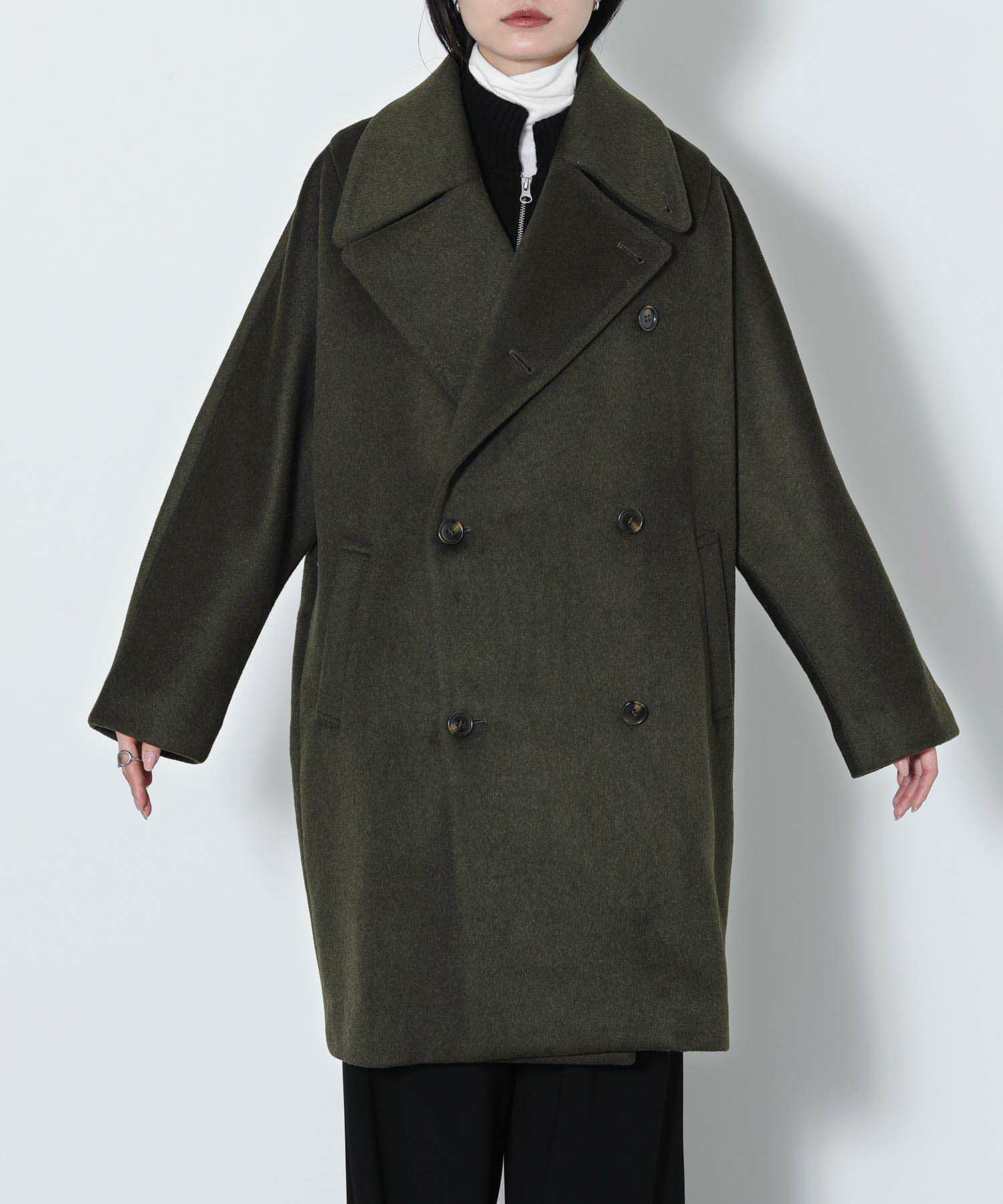 【お値下げ】YAMADAYA カーキオーバーサイズ コート ボタン付き Yarmo（ヤーモ）の「【YARMO/ヤーモ】Oversized Work Coat オーバー