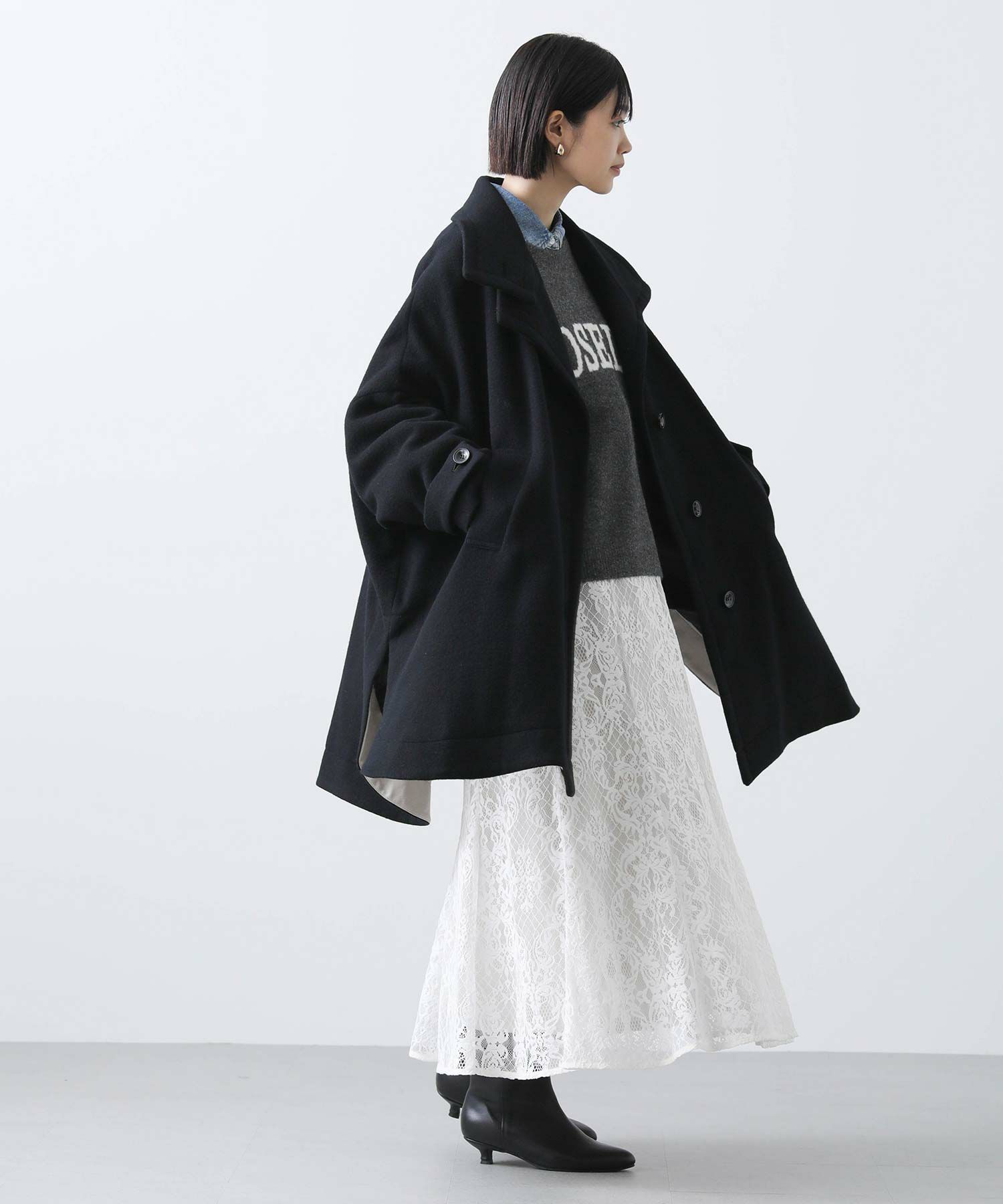 Gready Brilliants.スタンドテントフレアコート | SEKIMIKI Online