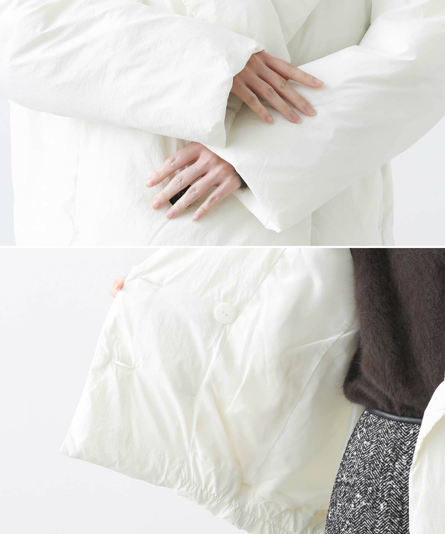 Gready Brilliants.中綿テーラーショートコート | SEKIMIKI Online