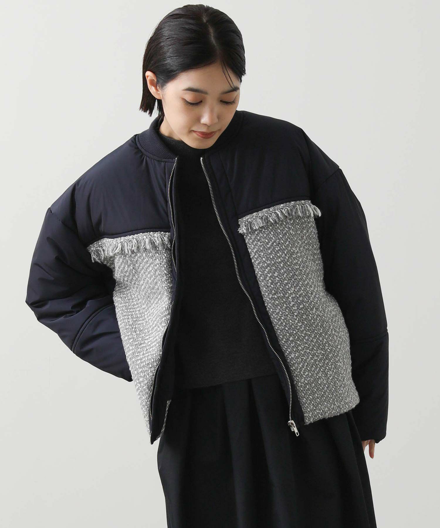 Gready Brilliant【会員価格セール対象商品】中綿ツィードドッキング