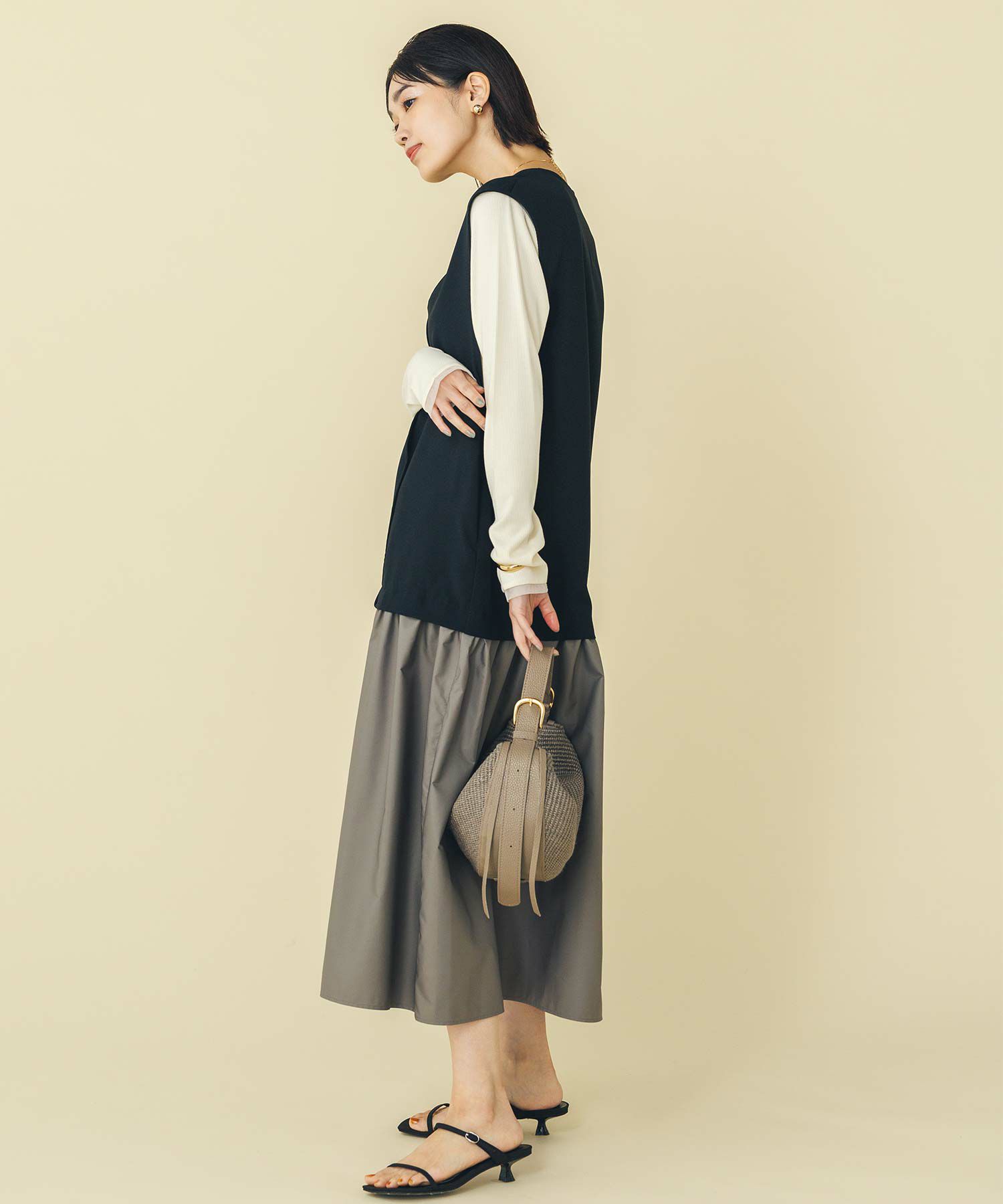 Gready Brilliants.ドッキングジレジャンバースカート | SEKIMIKI Online