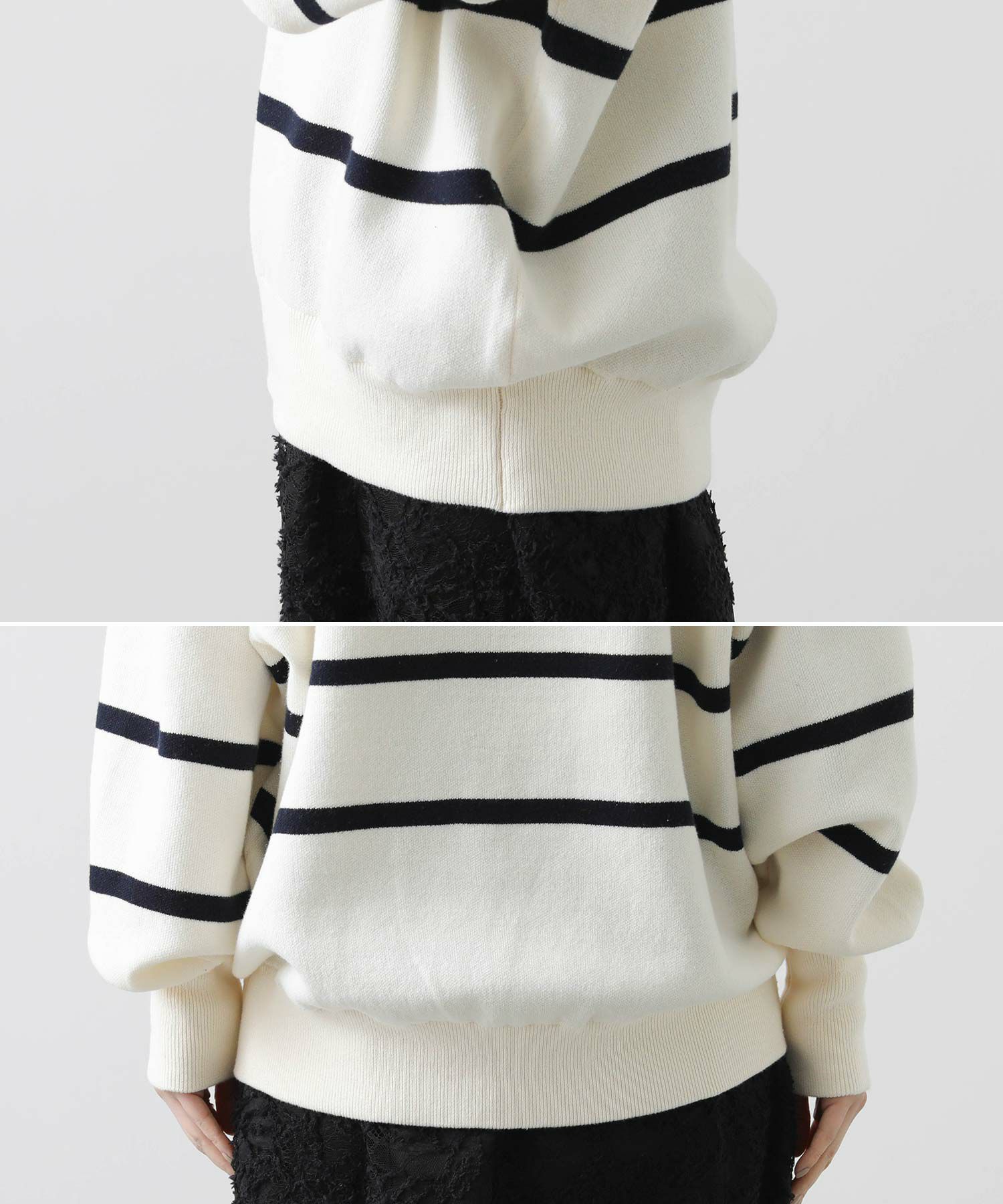 今期新品⭐︎ Gready Brilliant 綿ボーダークルーネックニット Gready Brilliant綿ボーダークルーネックニット | SEKIMIKI Online