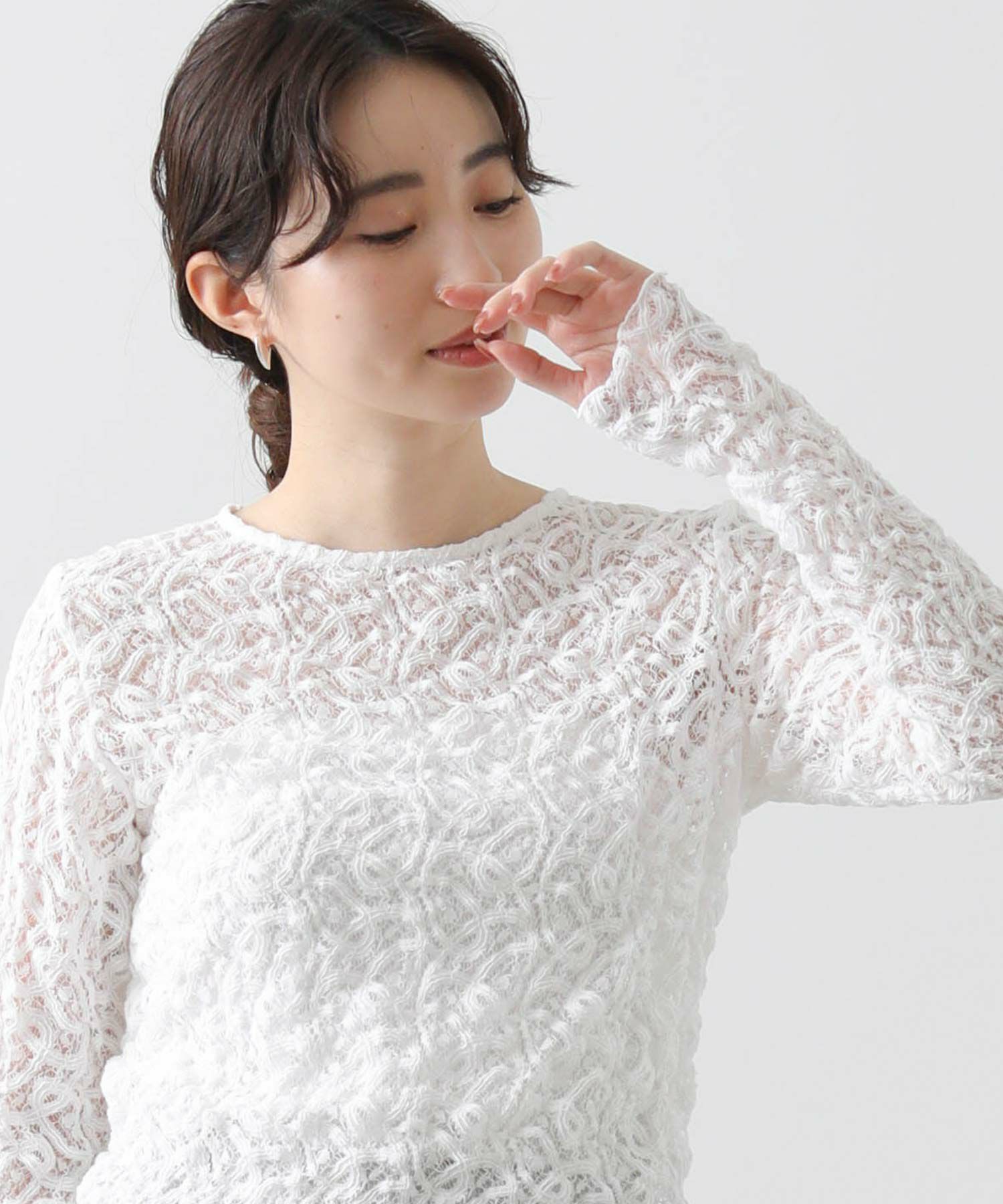 Gready Brilliants.ペイズリーレースブラウス | SEKIMIKI Online