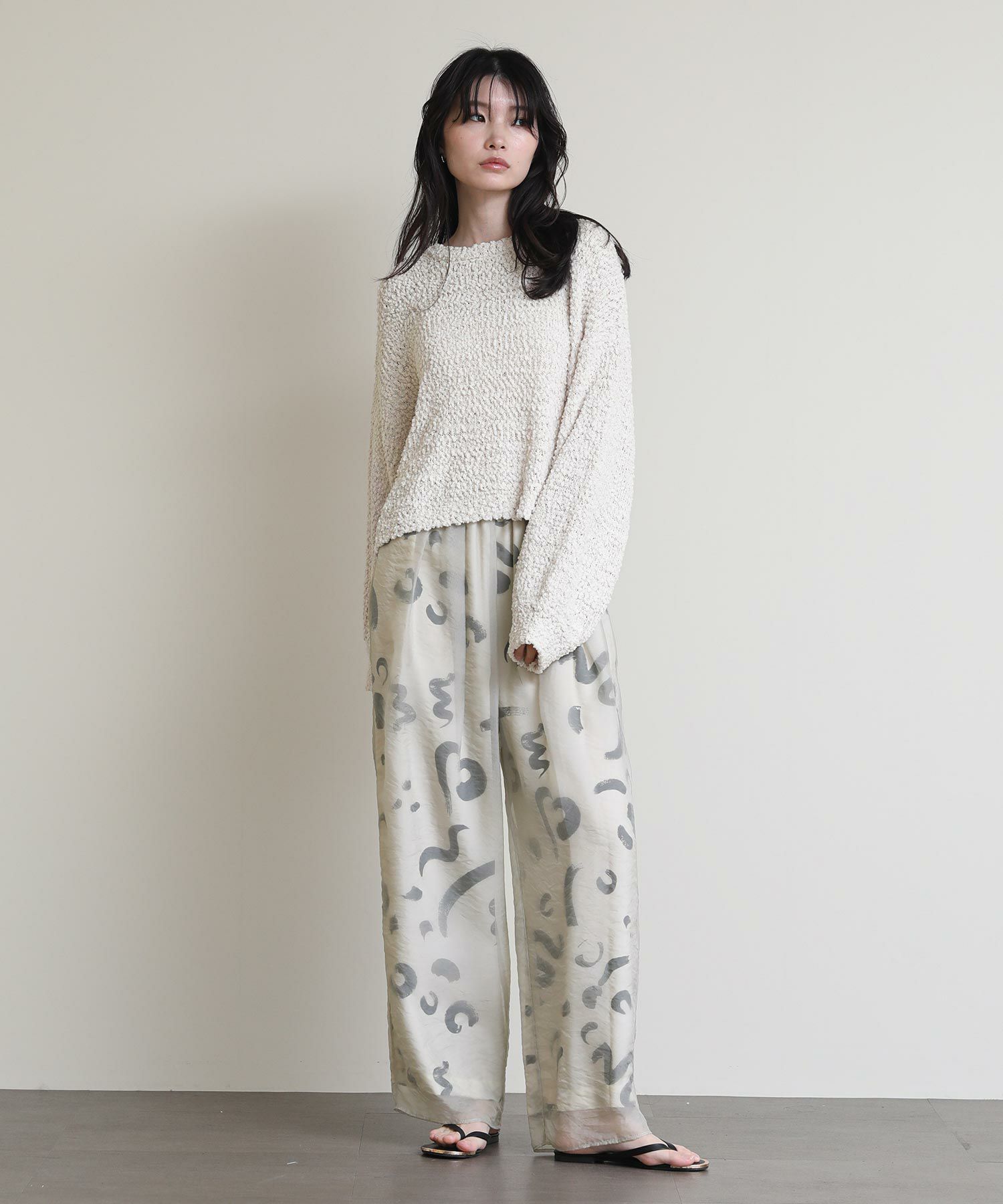 The rejoices.ポコポコショートニット | SEKIMIKI Online