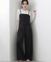 Re Fiina 裾ドロストキャミサロペット Re Fiina裾ドロストキャミサロペット | SEKIMIKI Online