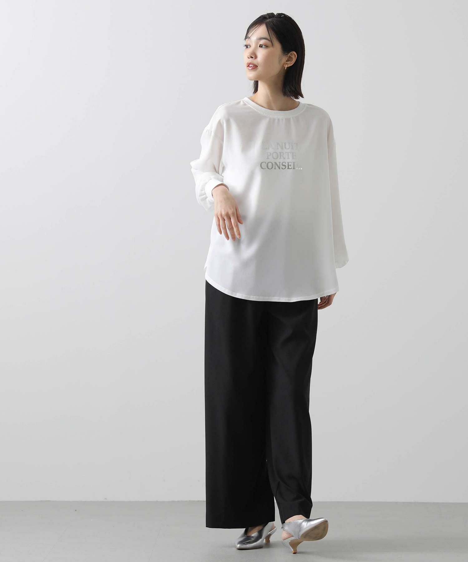 Gready BrilliantジョーゼットロゴロンT | SEKIMIKI Online