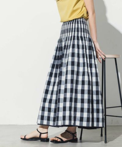 Gready Brilliant<br>【オンライン限定先行予約】<br>【予約で10%OFF】ギンガムリバーシブルスカート