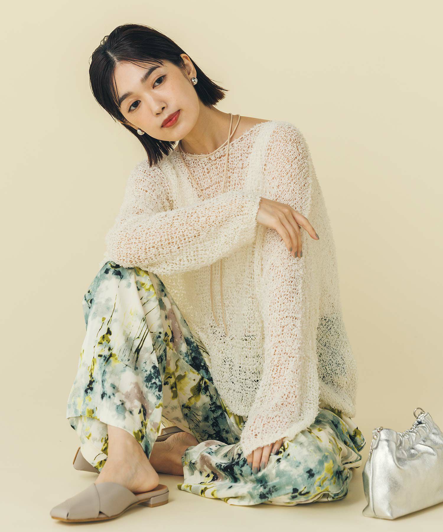 Gready Brilliant/(W)1_ぼかしBigフラワーSK Gready Brilliant｜ぼかしBigフラワースカート | Rakuten