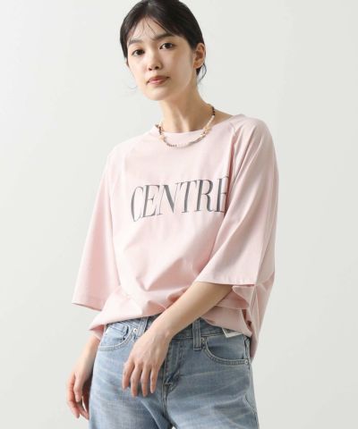 Gready Brilliant<br>【完売につきピンクのみ予約】<br>ＣＥＮＴＲＥラグラン７分袖カットソー