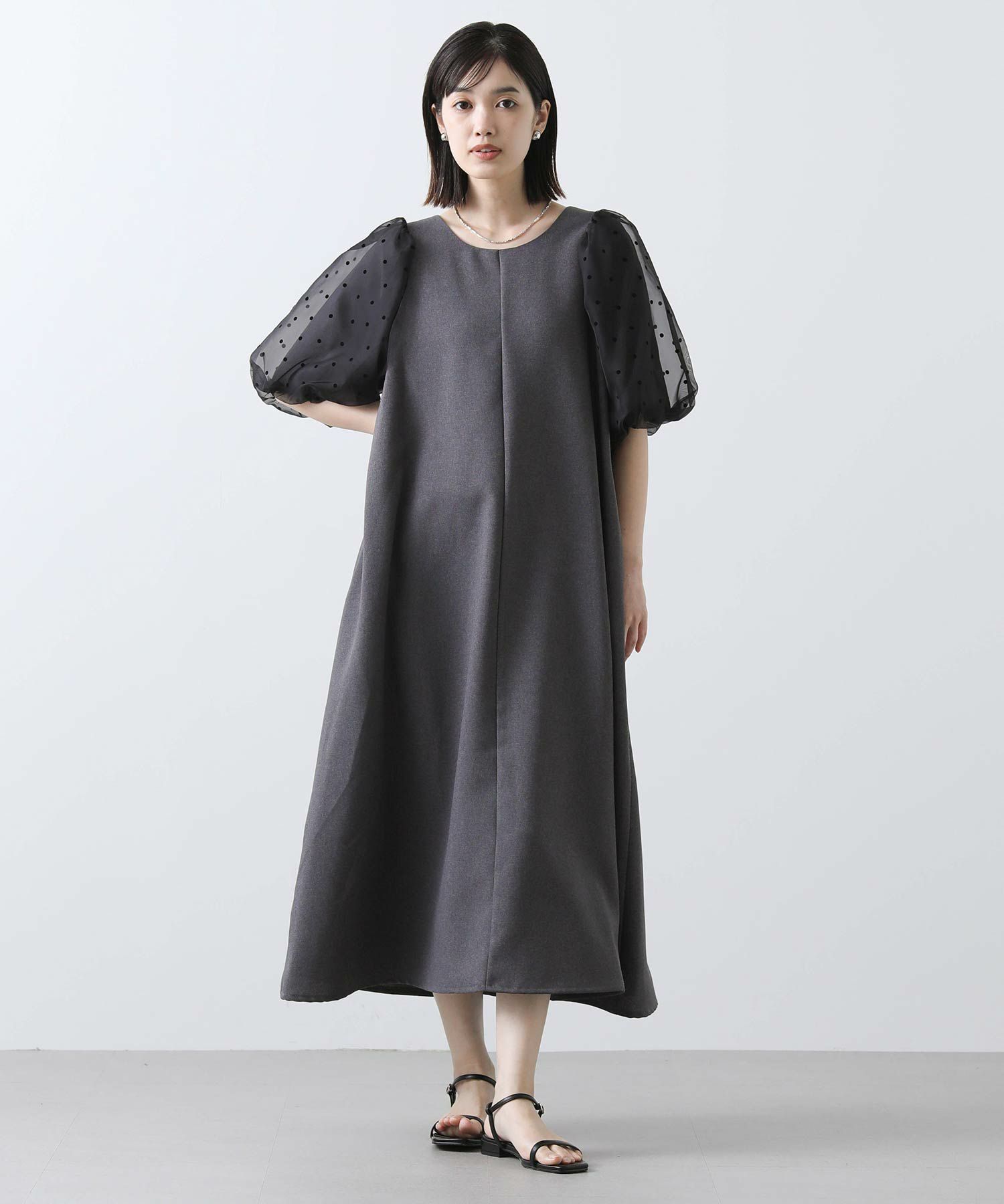 Gready Brilliant袖フロッキーオーガンワンピース | SEKIMIKI Online Gready Brilliant袖フロッキーオーガンワンピース | SEKIMIKI Online