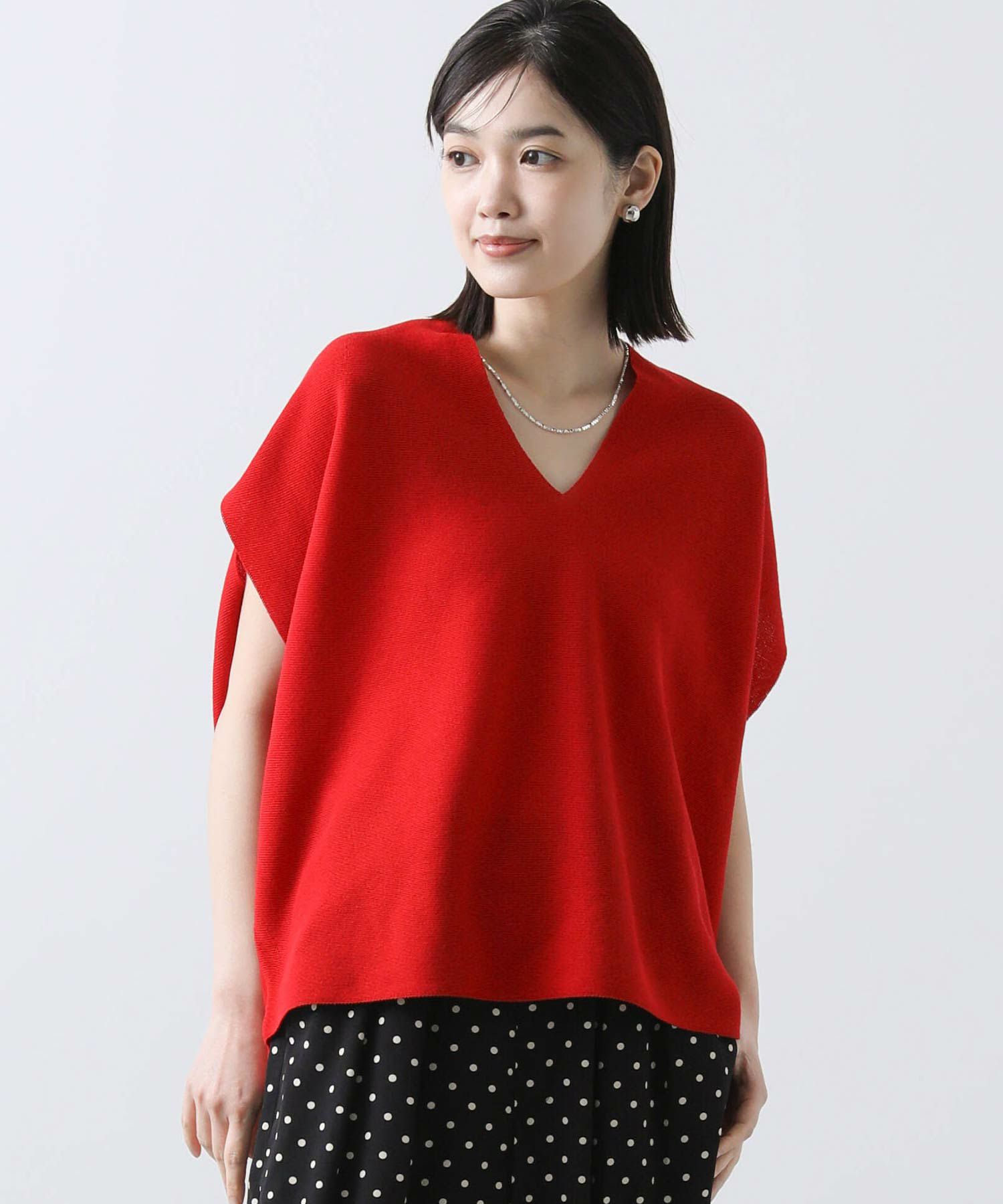 特価品セ Gready BrilliantホールガーメントVネックフレンチスリーブ トップス