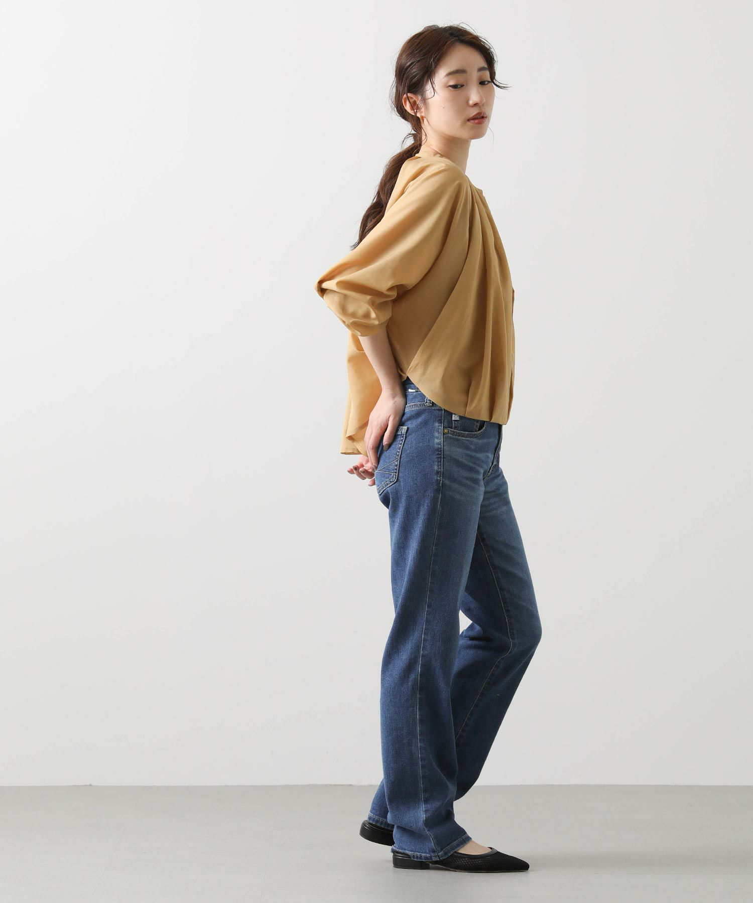 Gready Brilliant｜2_エコレザーギャザーBZ | Rakuten Fashion