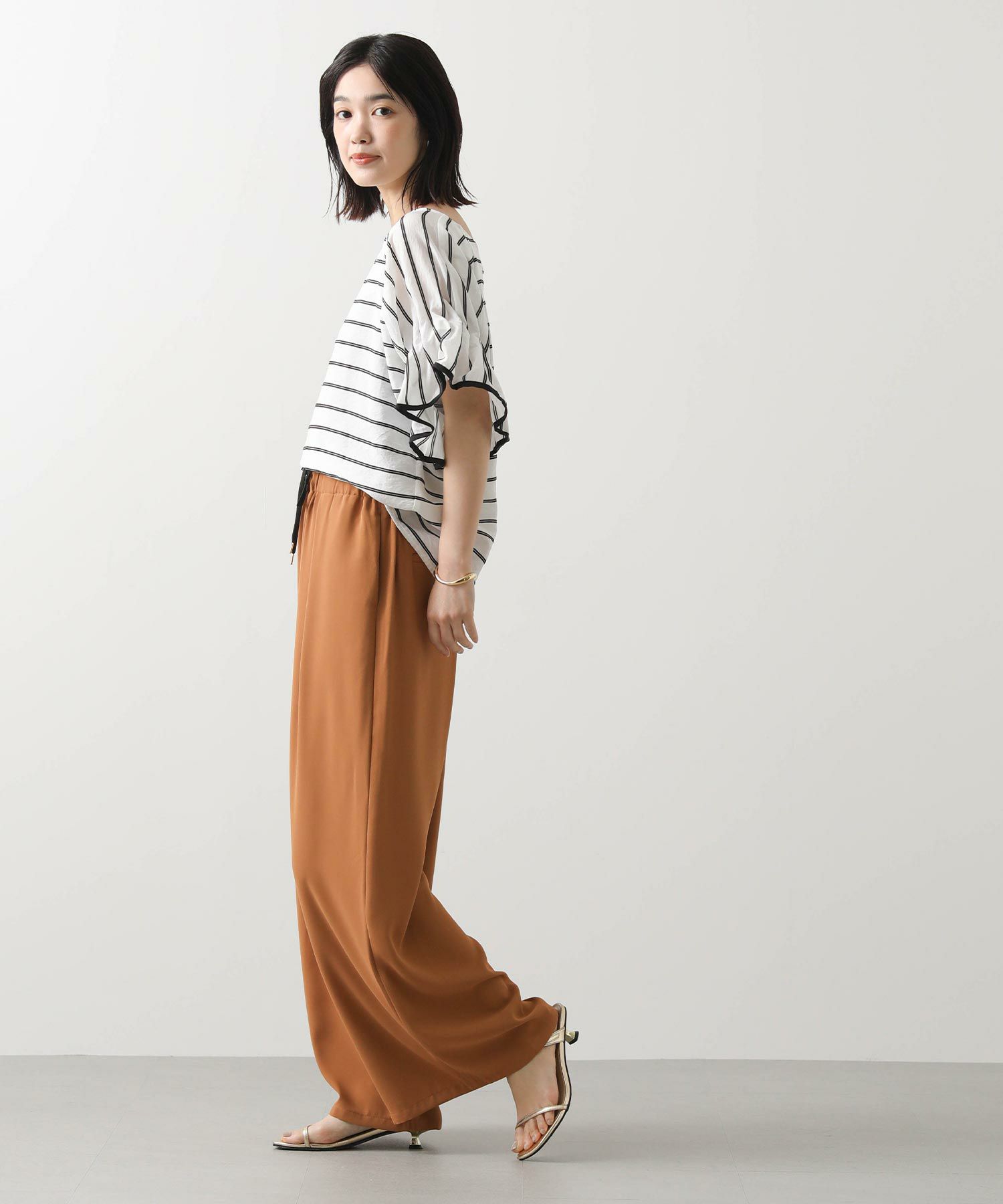 Gready Brilliantジョーゼットワイドパンツ | SEKIMIKI Online