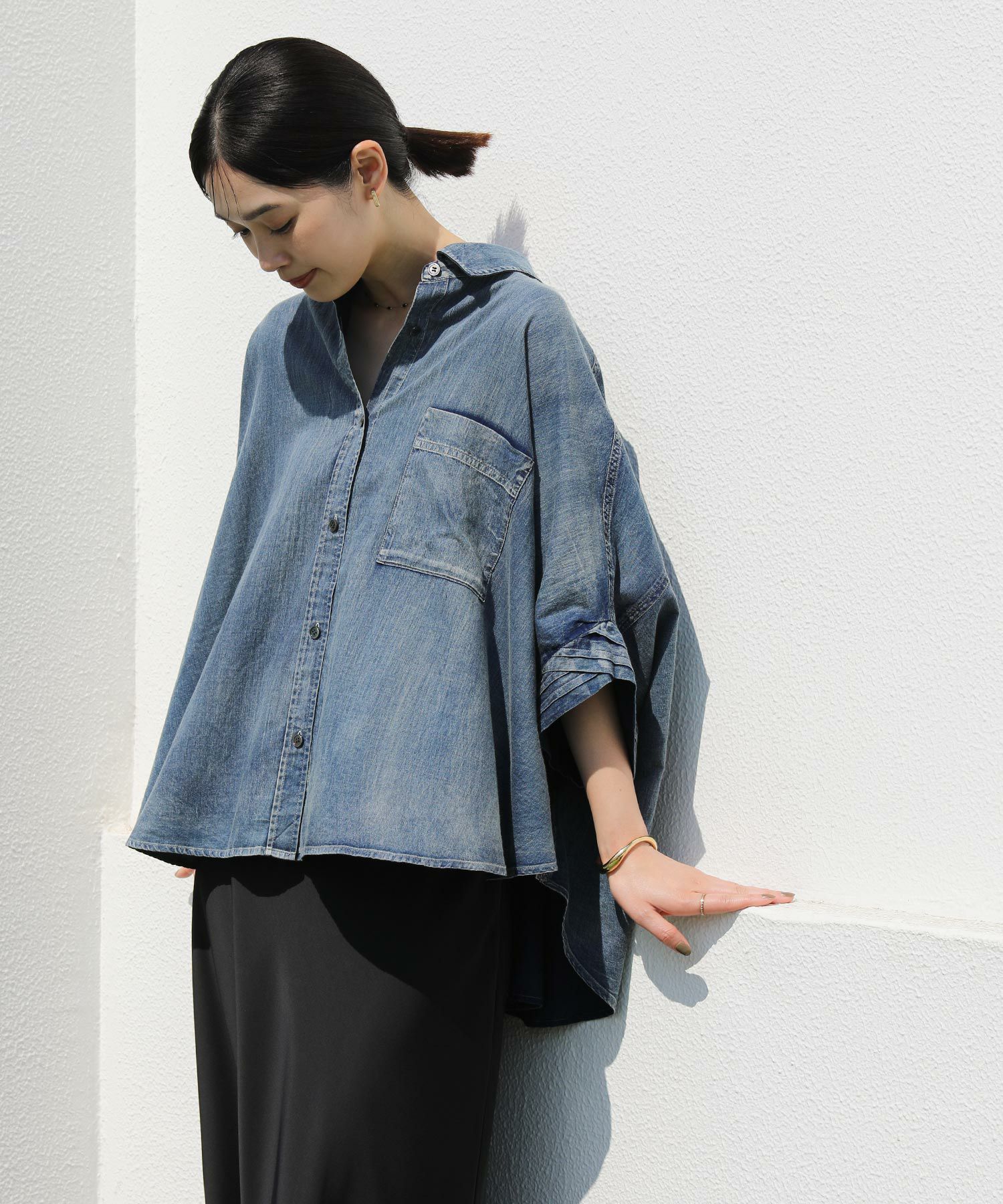 Gready Brilliant Ｒｉｓｌｅｙデニムシャツ Gready BrilliantBreezyデニムシャツ | SEKIMIKI Online