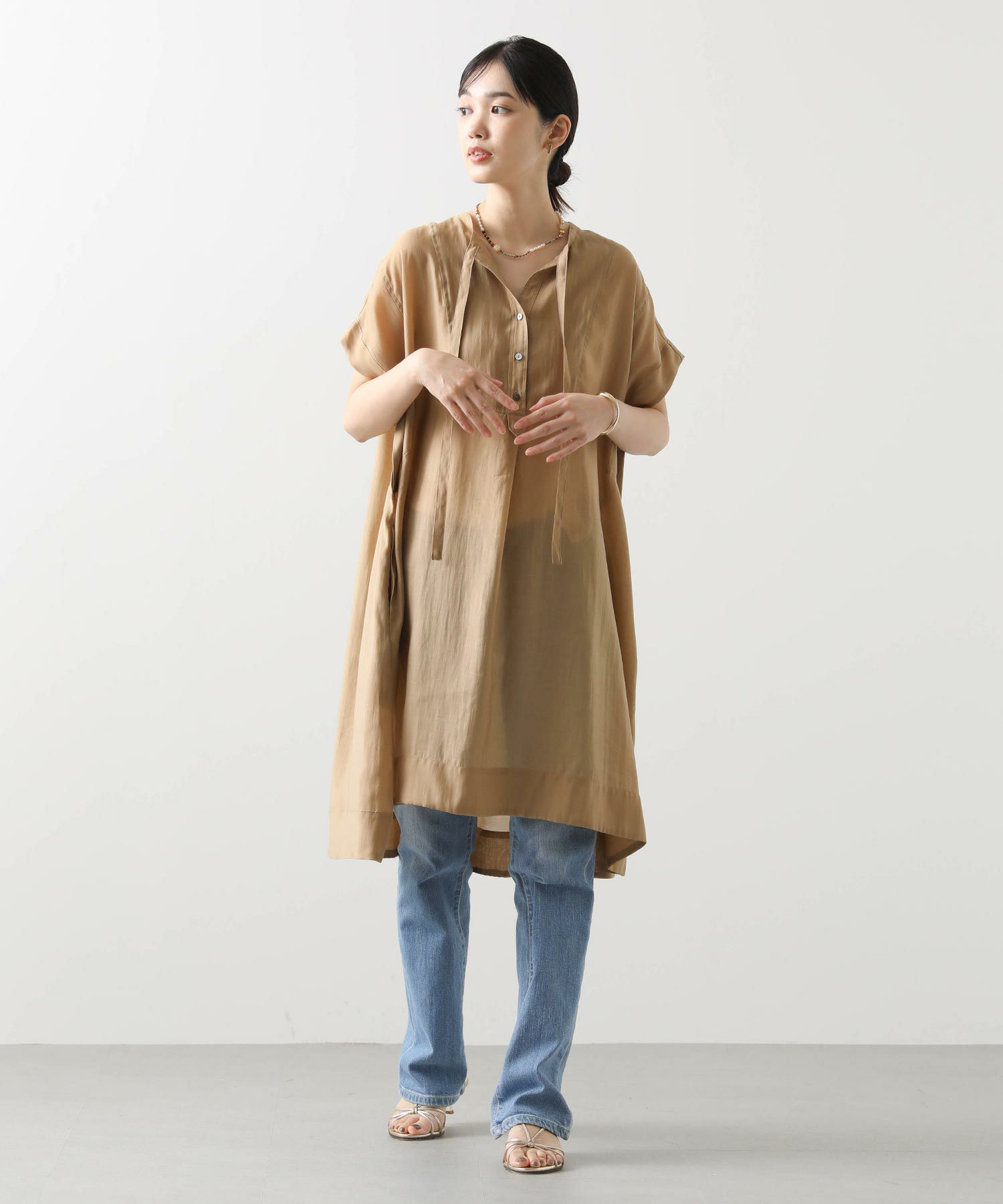 Gready Brilliant ベスト　ブラウス　セットアップ Gready Brilliant（グレディブリリアン）の「ベストBプリーツSET