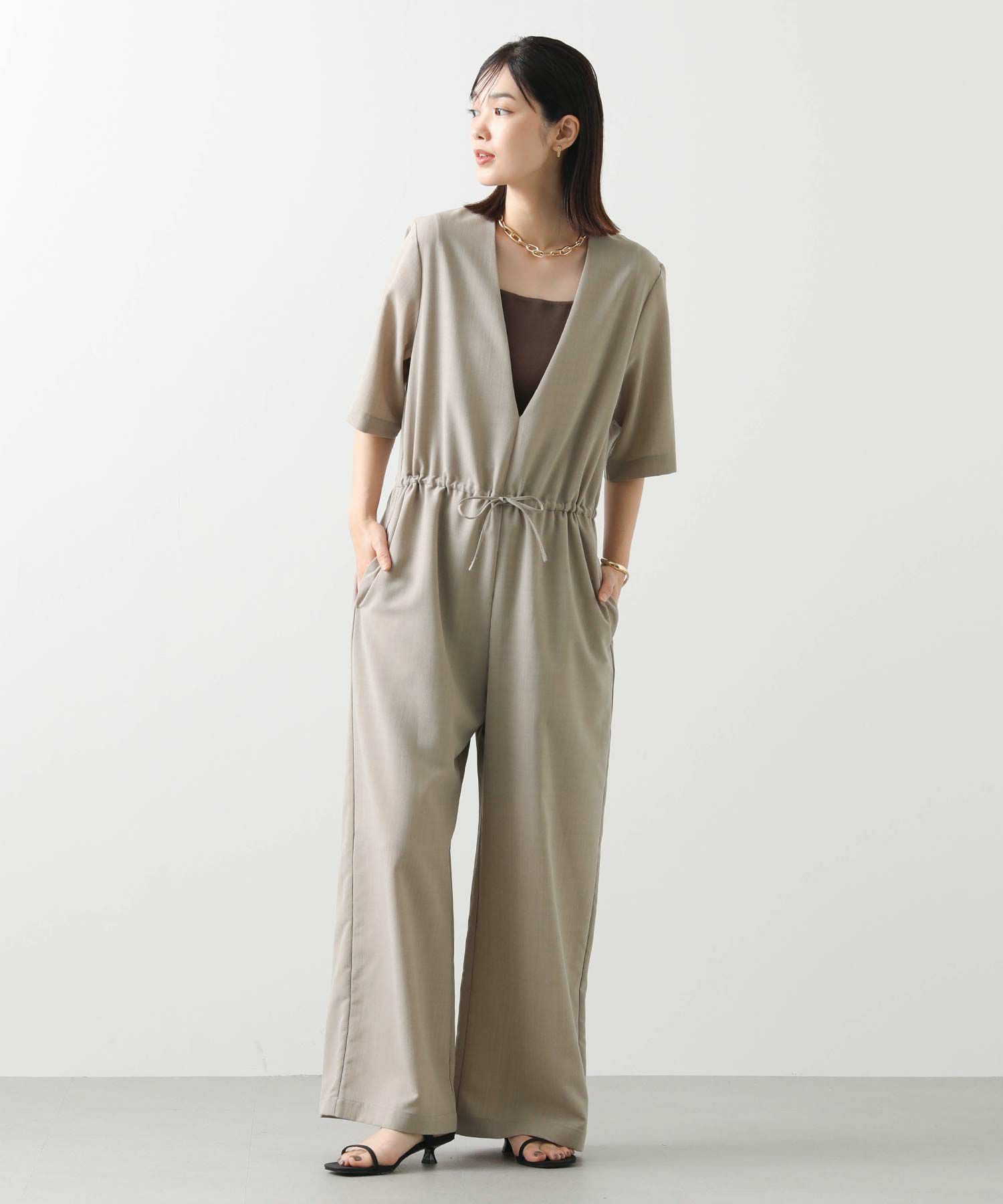 サロペット・オーバーオール・オールインワン Gready Brilliant Gready Brilliantクールグログランサロペット | SEKIMIKI Online