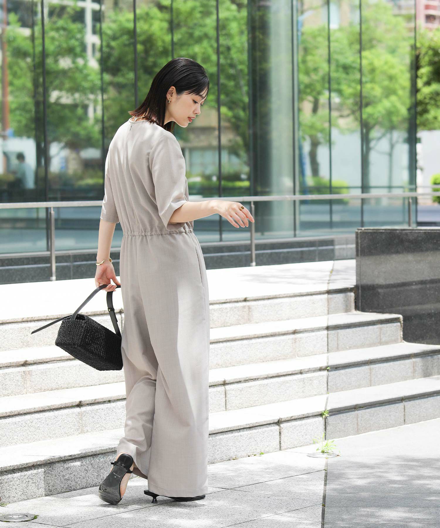 クールグログランサロペット cloche ワンピース クールグログランサロペット : ZOZOTOWN