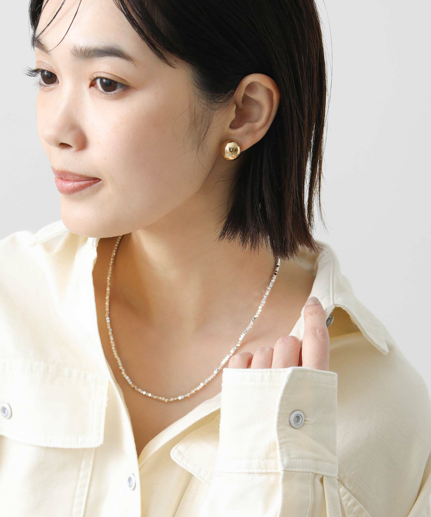 Gready Brilliantヘマタイトネックレス | SEKIMIKI Online