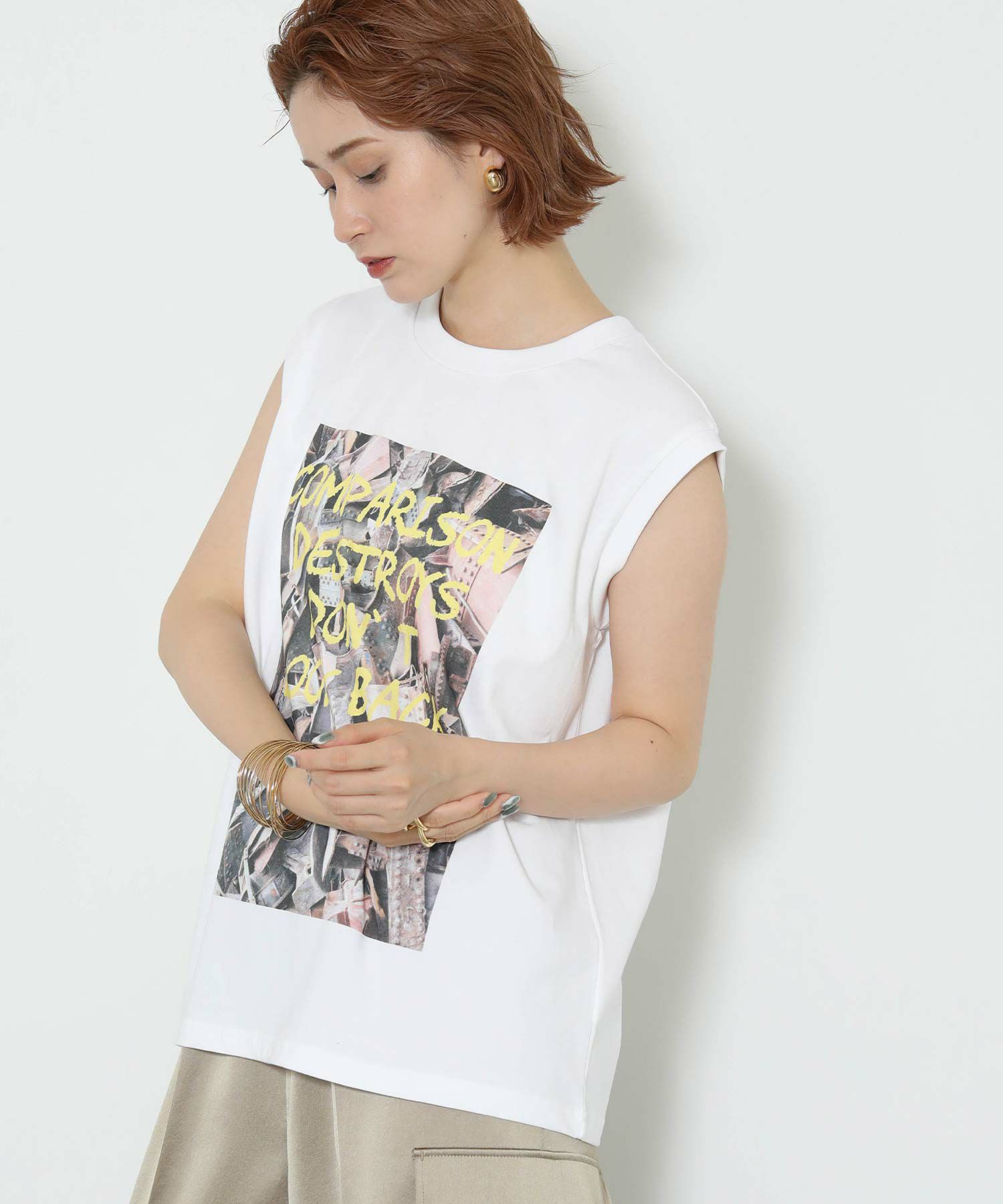 Re FiinaRISLEY Printedタンクトップ | SEKIMIKI Online