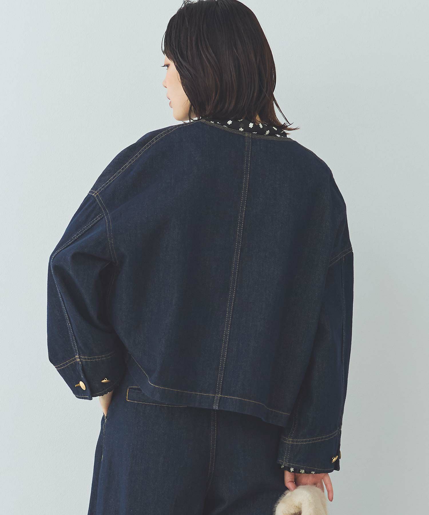 Gready Brilliant金釦デニムジャケット | SEKIMIKI Online