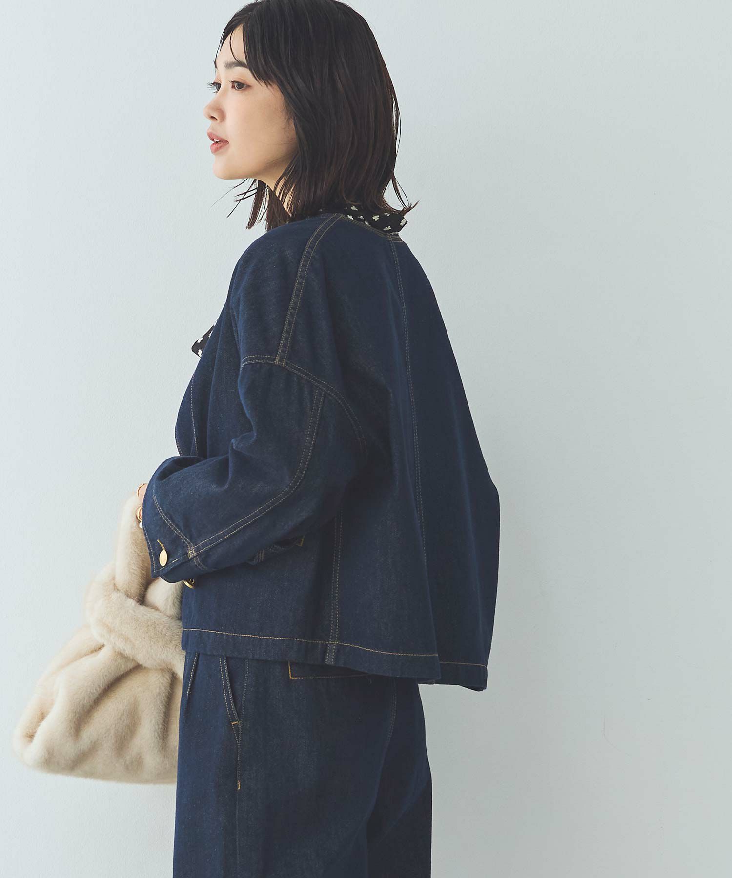 <未使用>Gready Brilliant MARGAUXデニムジャケット MARGAUXデニムジャケット 未使用>Gready Brilliant MARGAUX