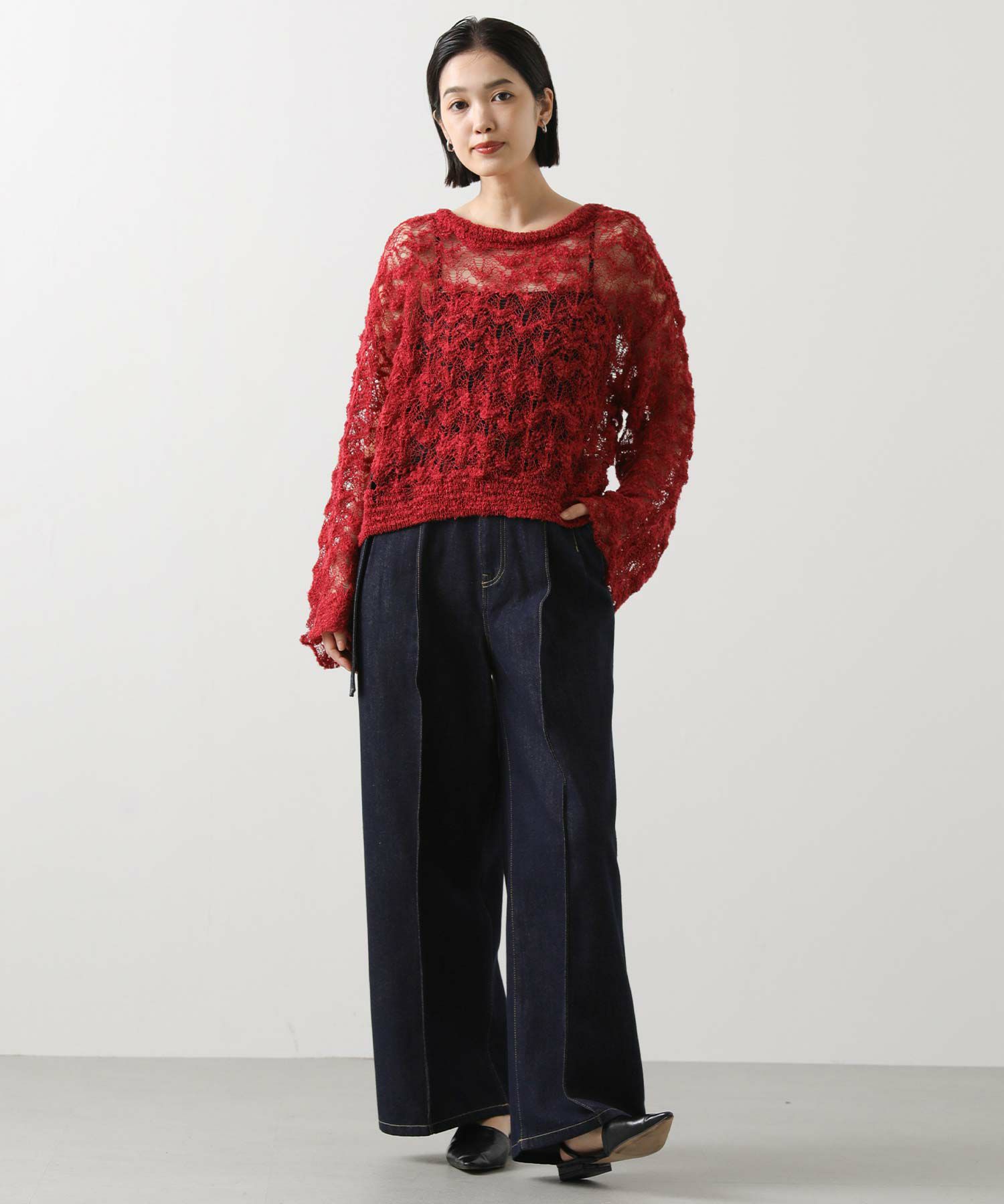 model:161cm　size：36