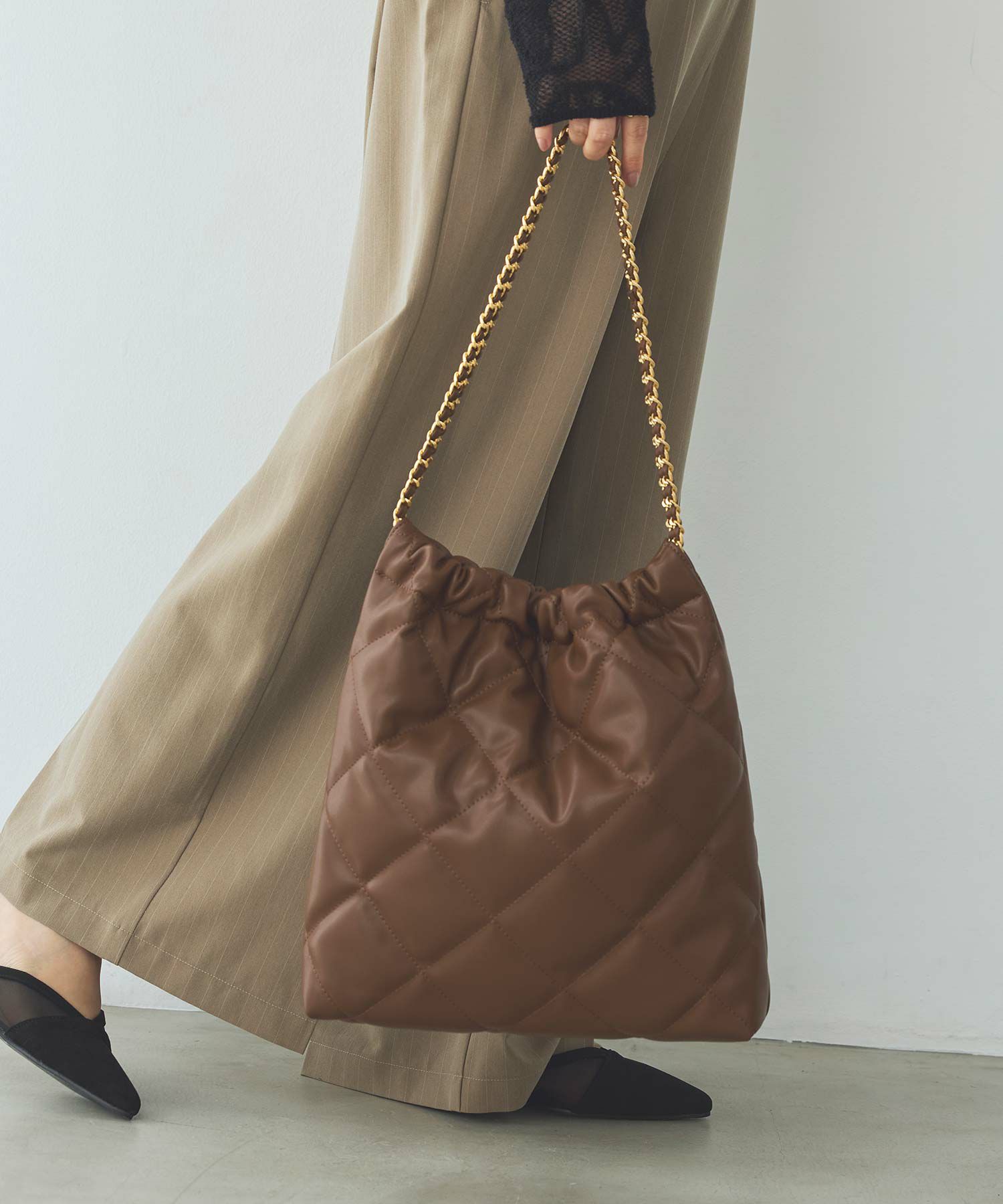 Gready Brilliant【竹下 玲奈select item】PUキルティングトート