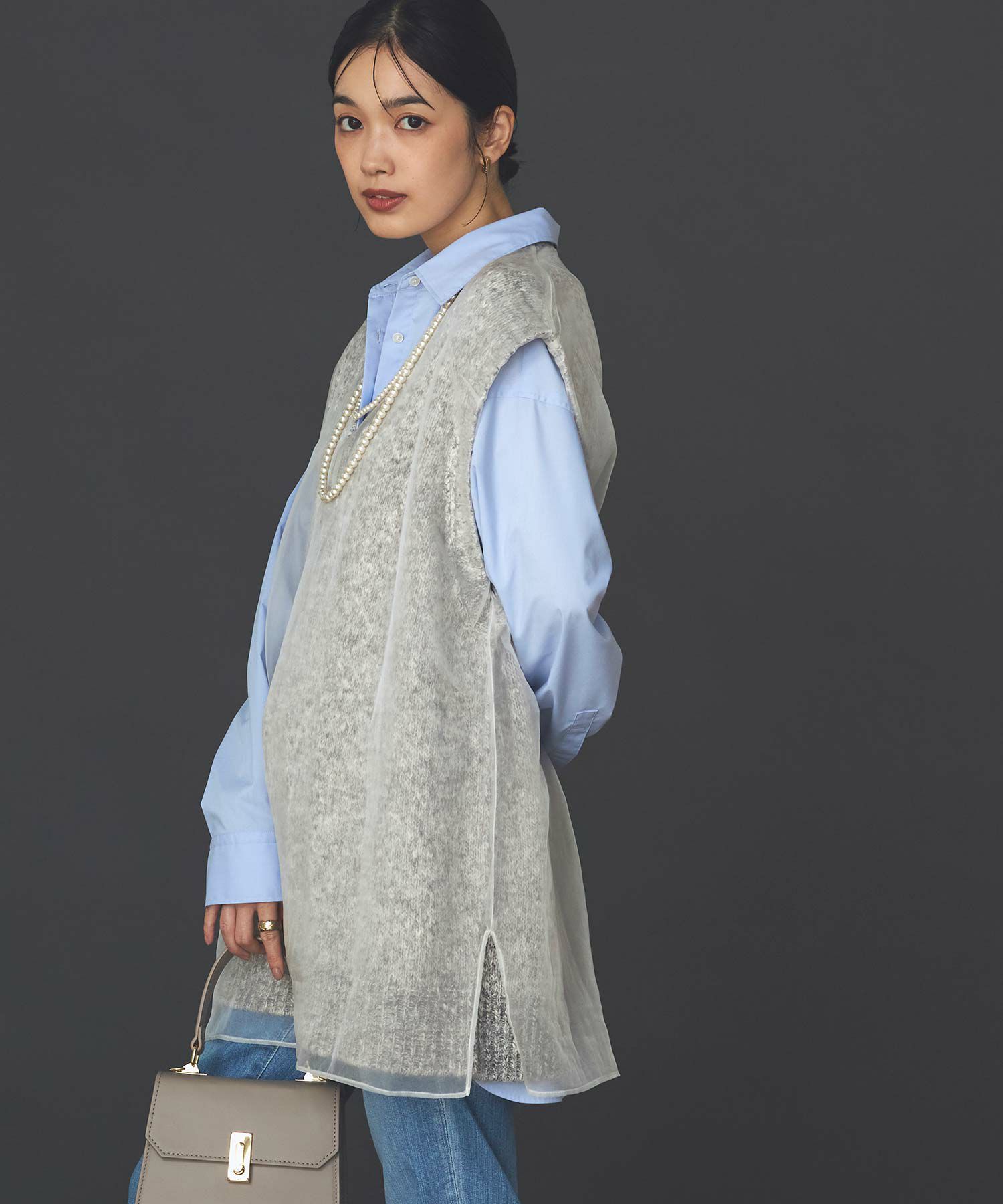 Gready Brilliant【会員価格セール対象商品】リバーオーガンニット