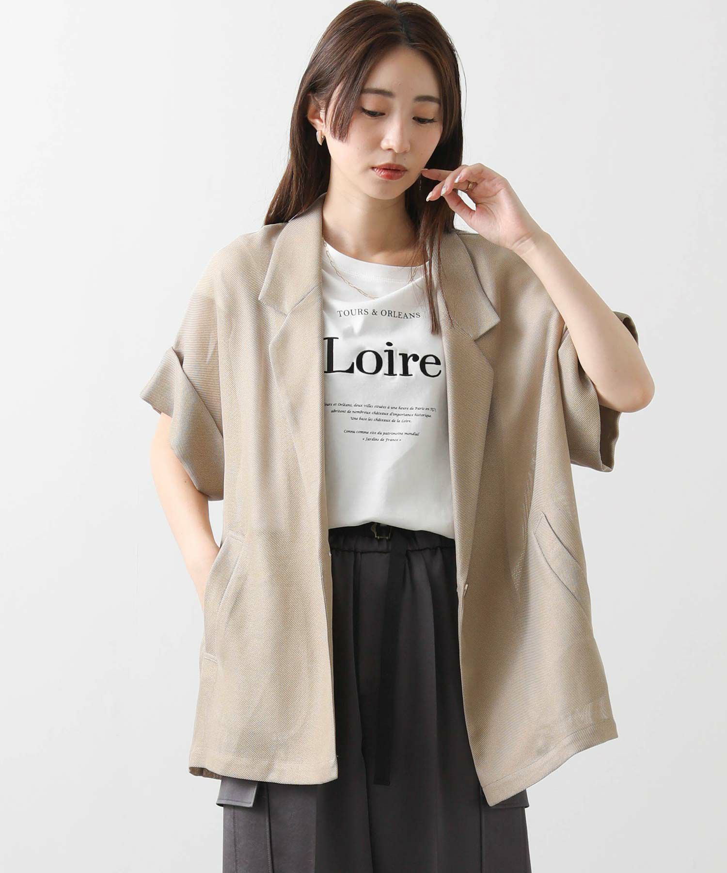 ★未使用★【Gready Brilliant】メッシュテーラードジャケット メッシュテーラードジャケット（テーラードジャケット）｜Gready