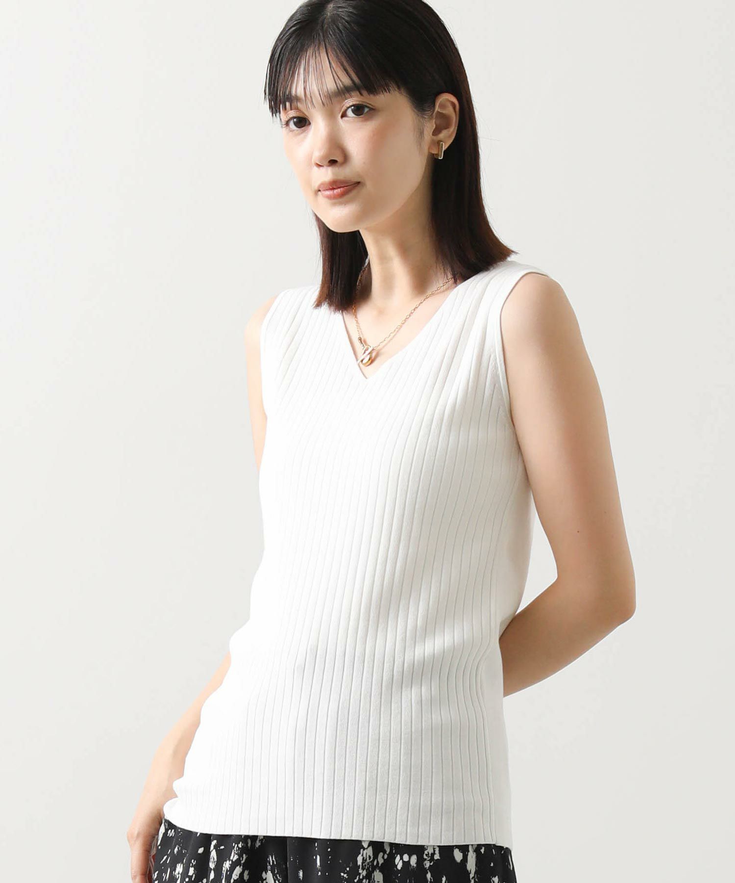 Gready BrilliantスクエアVネック2WAYタンク | SEKIMIKI Online